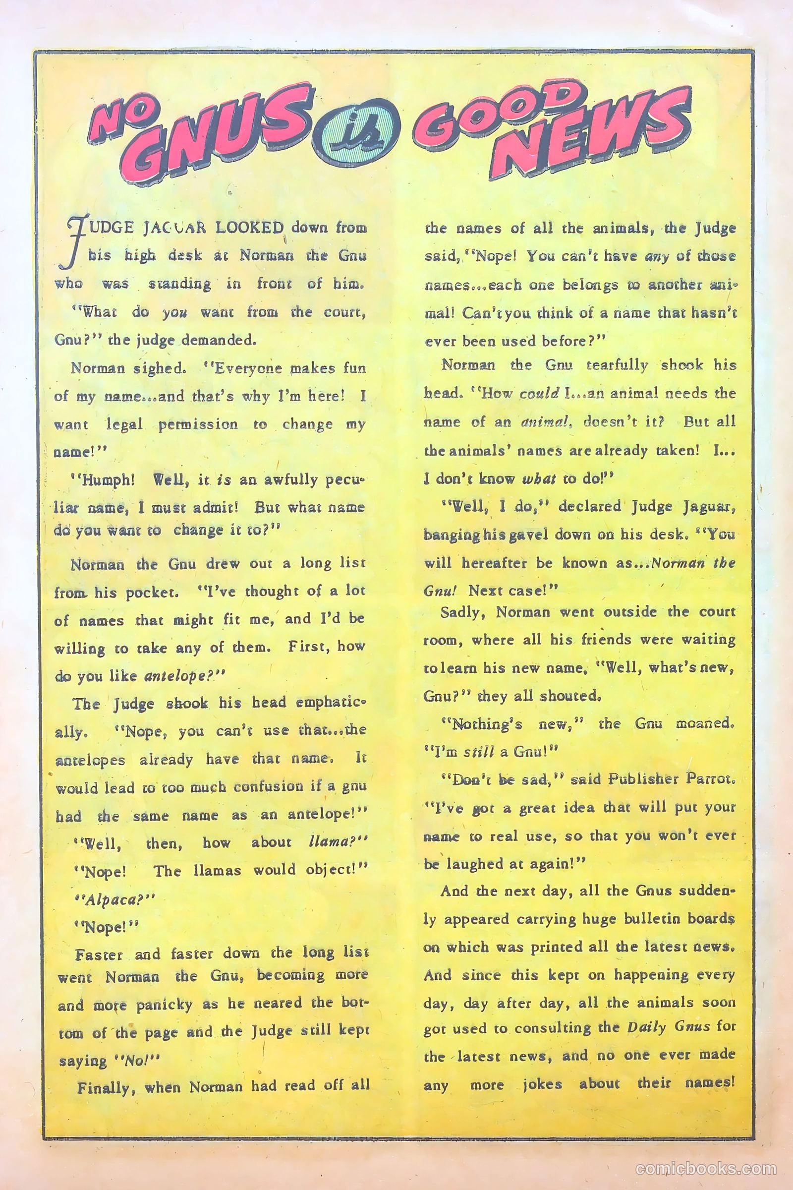 Funny Films #17 (1952) — page 28 of 36