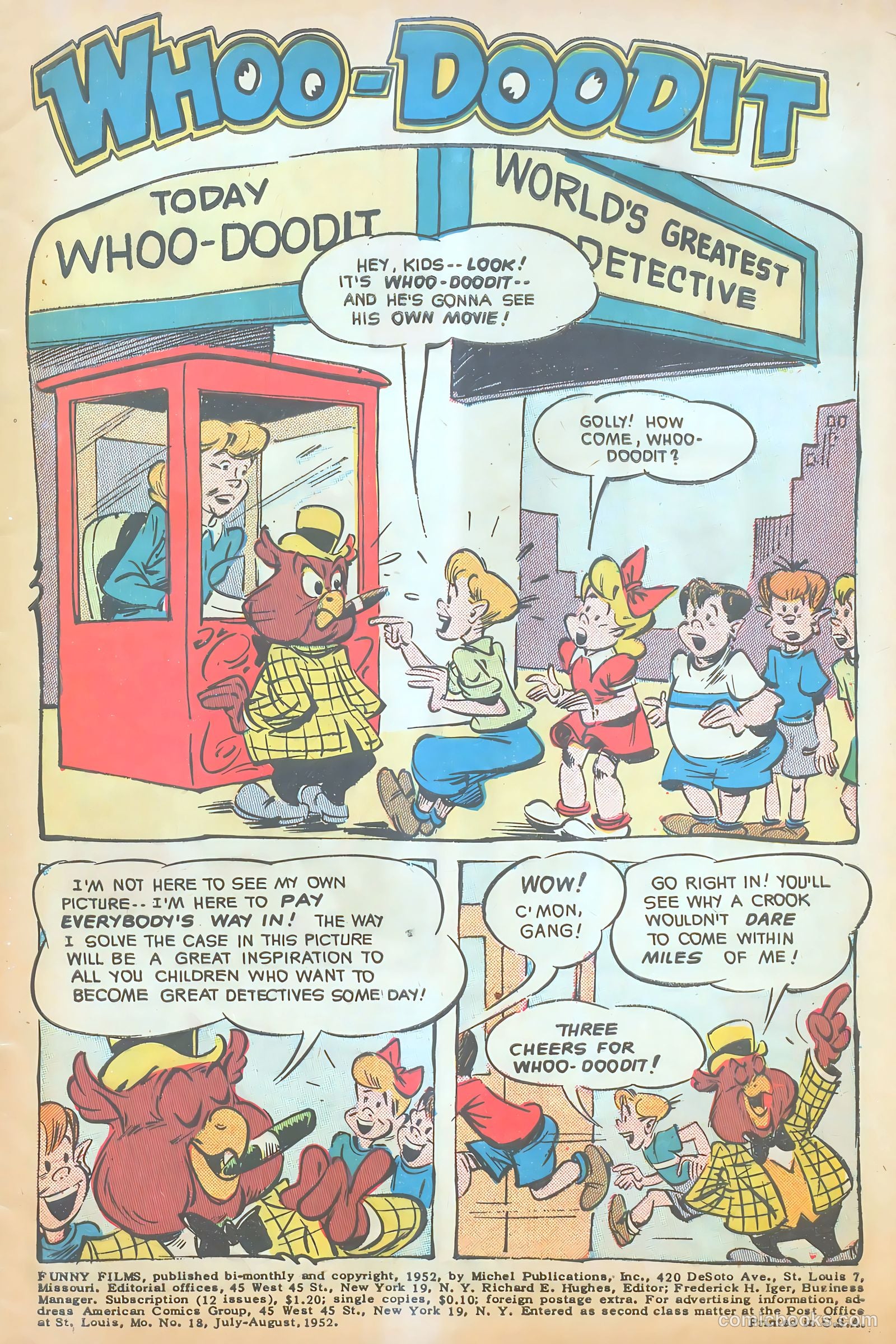 Funny Films #18 (1952) — page 3 of 36