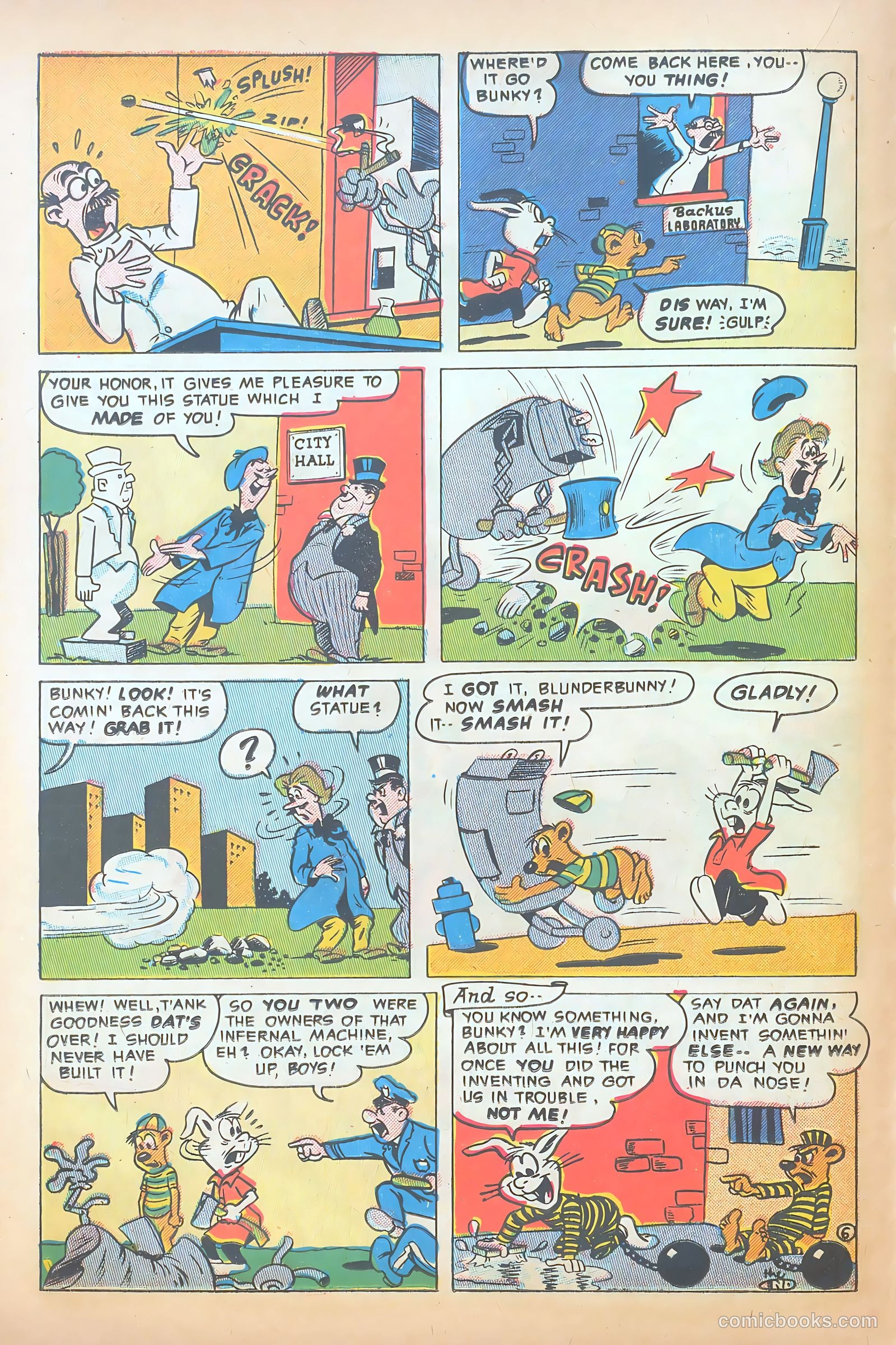 Funny Films #18 (1952) — page 16 of 36