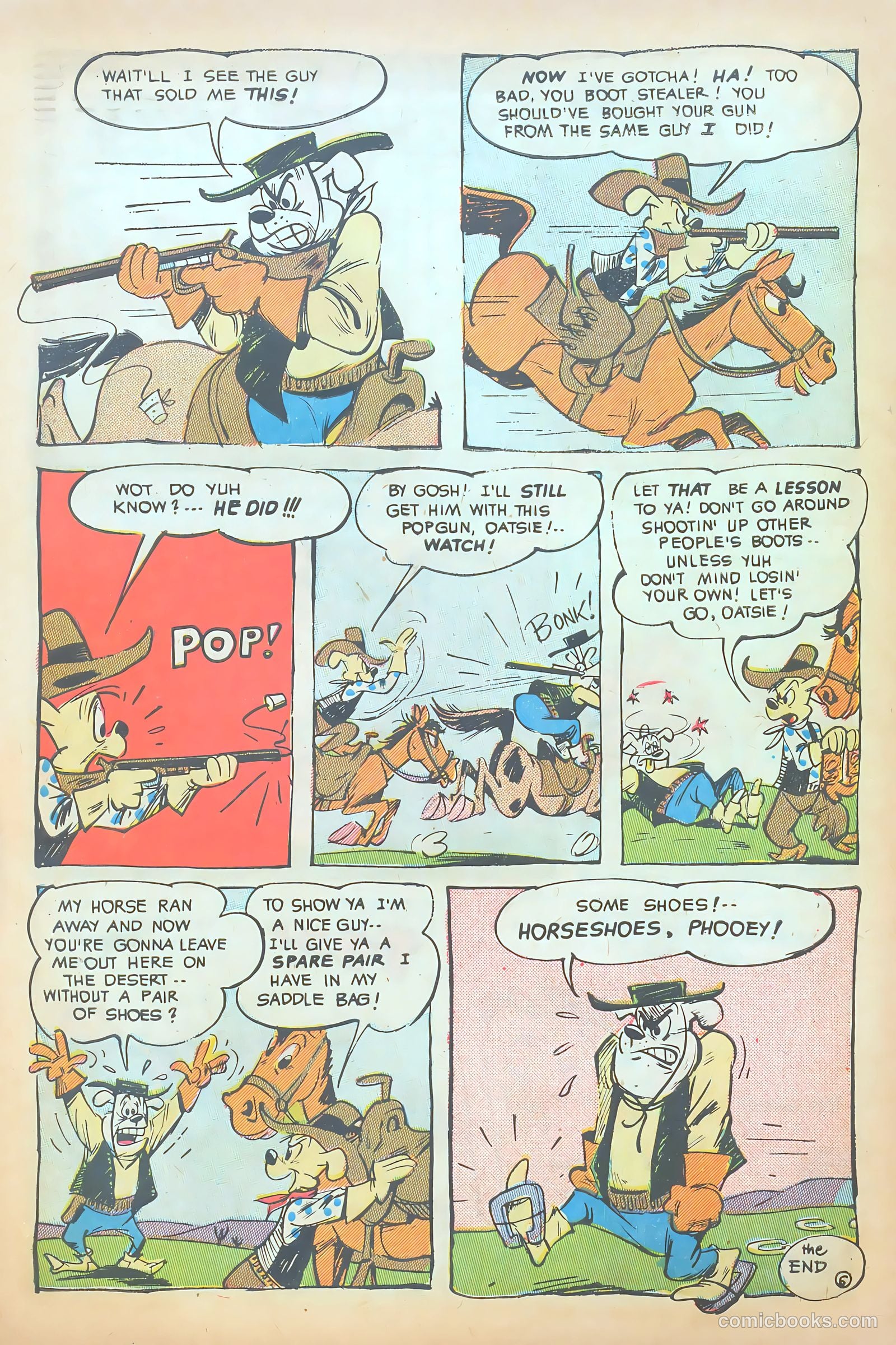 Funny Films #18 (1952) — page 32 of 36