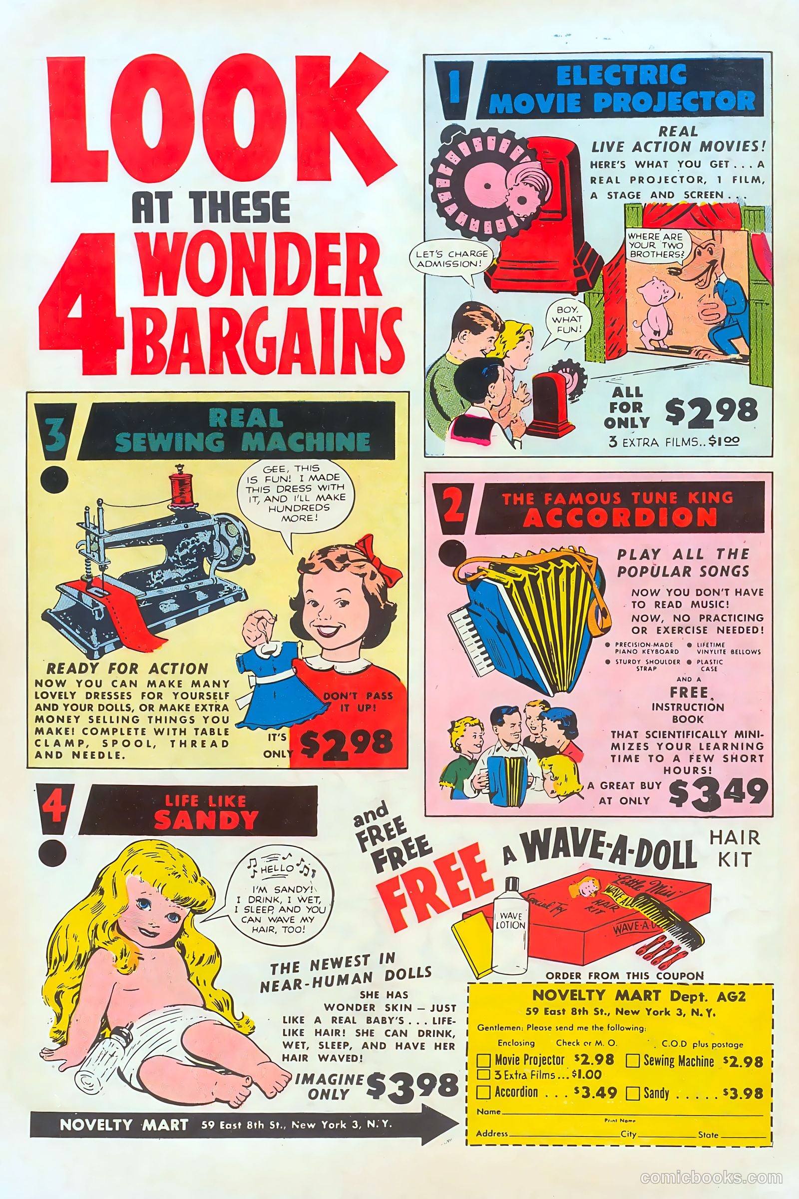 Funny Films #18 (1952) — page 36 of 36