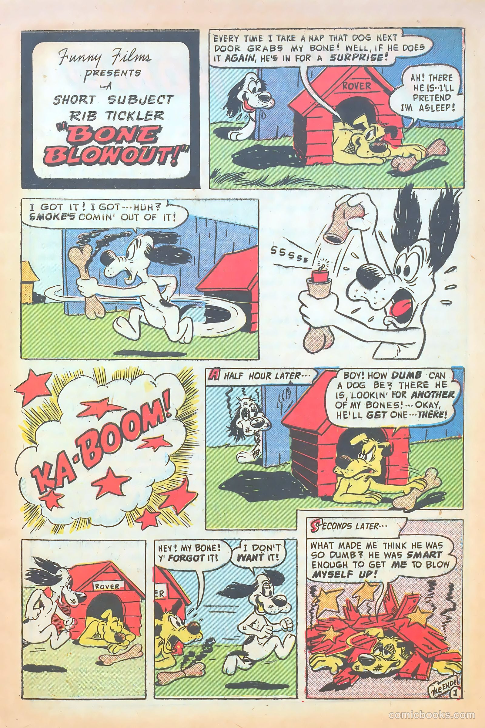 Funny Films #19 (1952) — page 9 of 36