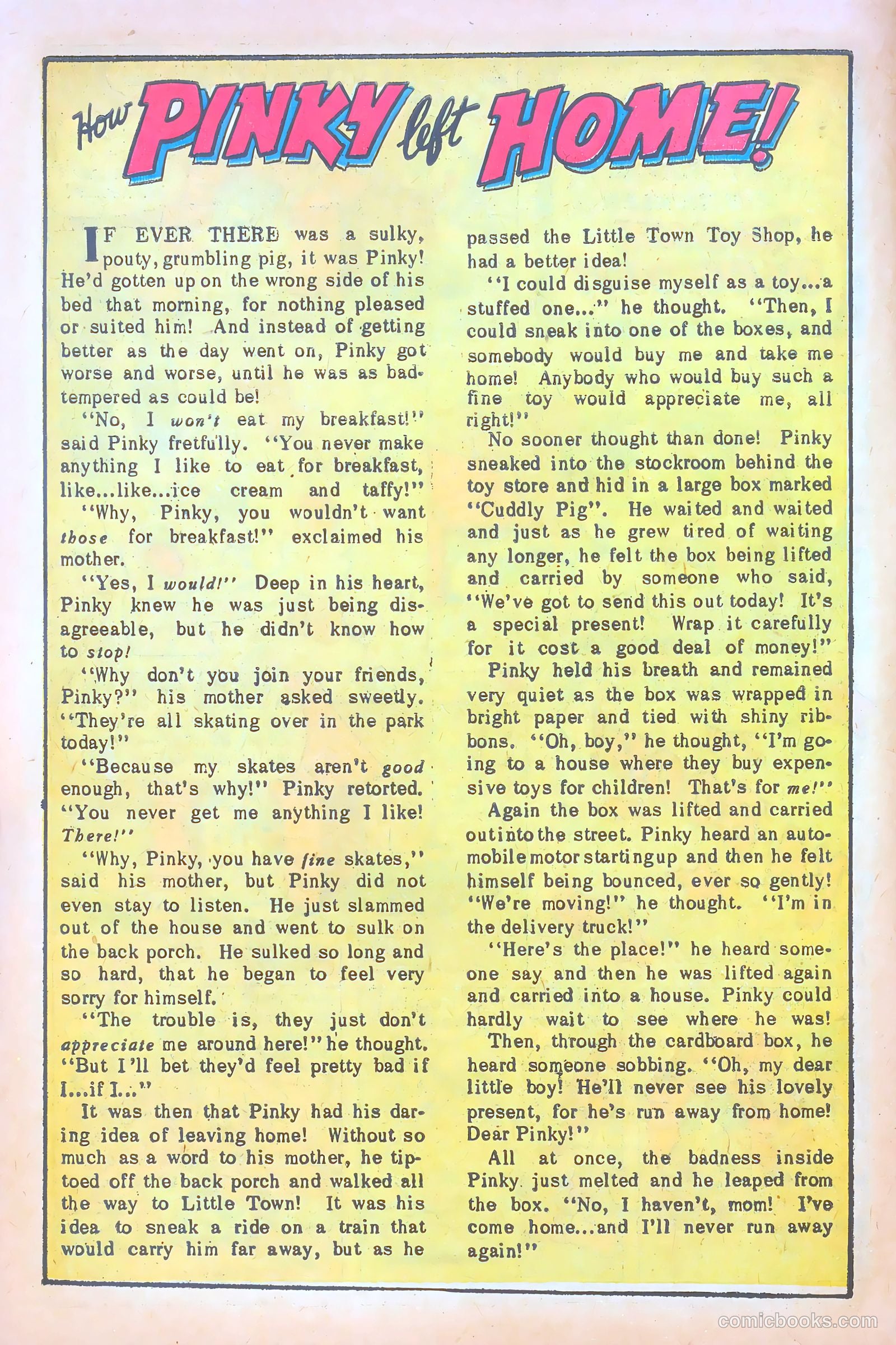 Funny Films #19 (1952) — page 10 of 36