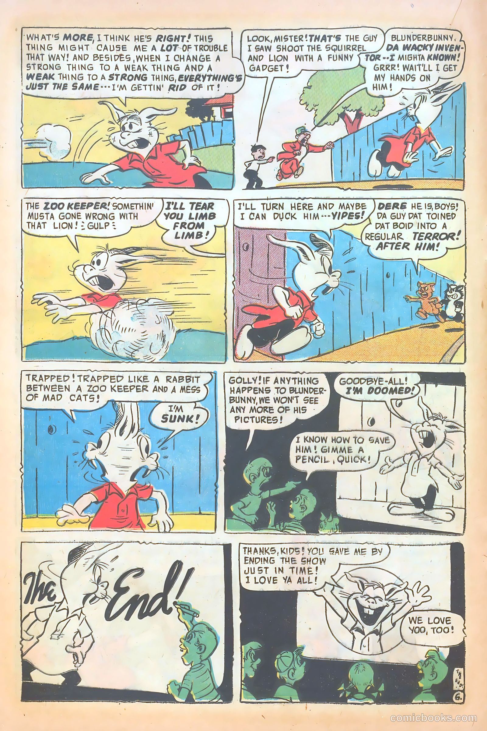 Funny Films #19 (1952) — page 16 of 36