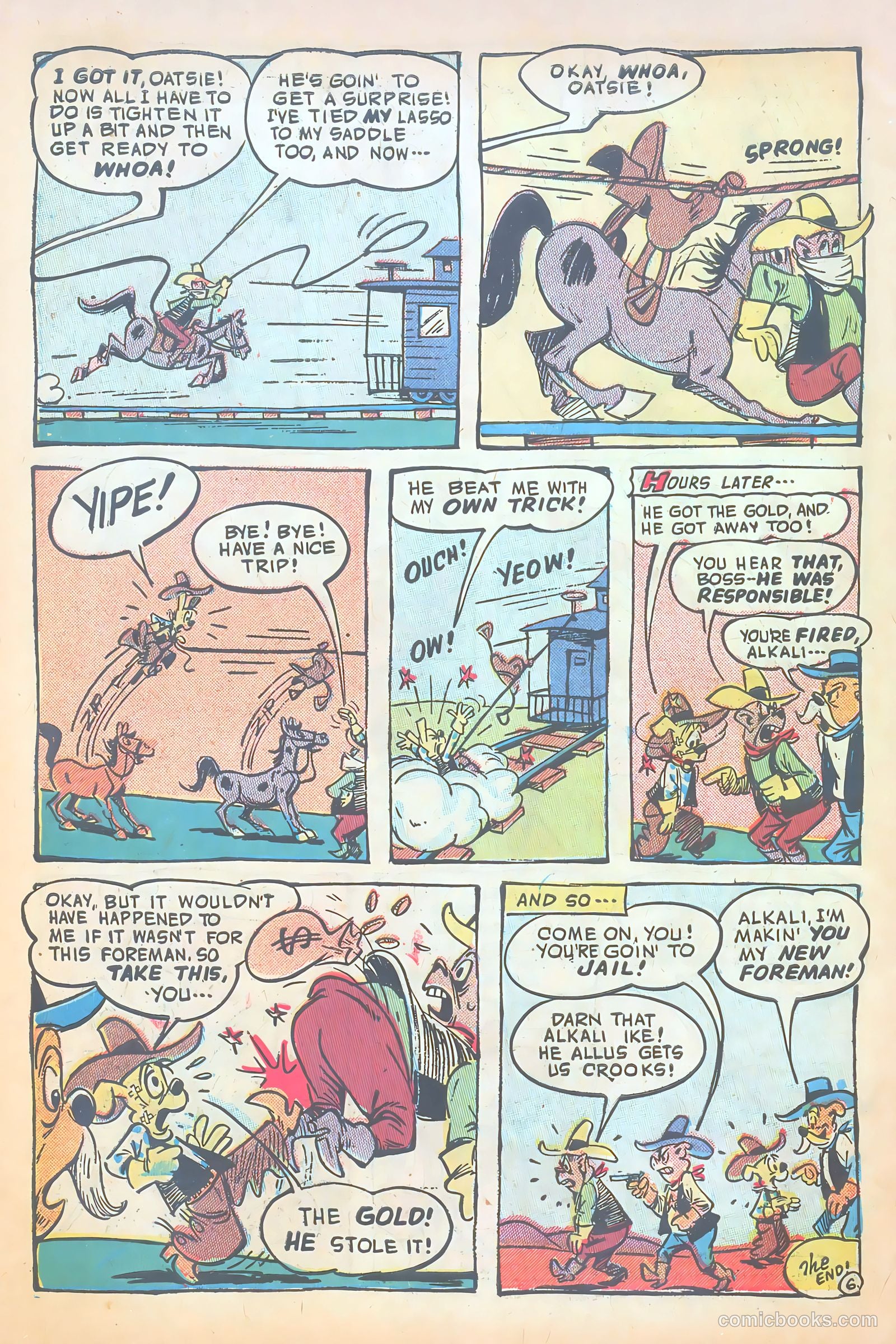 Funny Films #19 (1952) — page 34 of 36