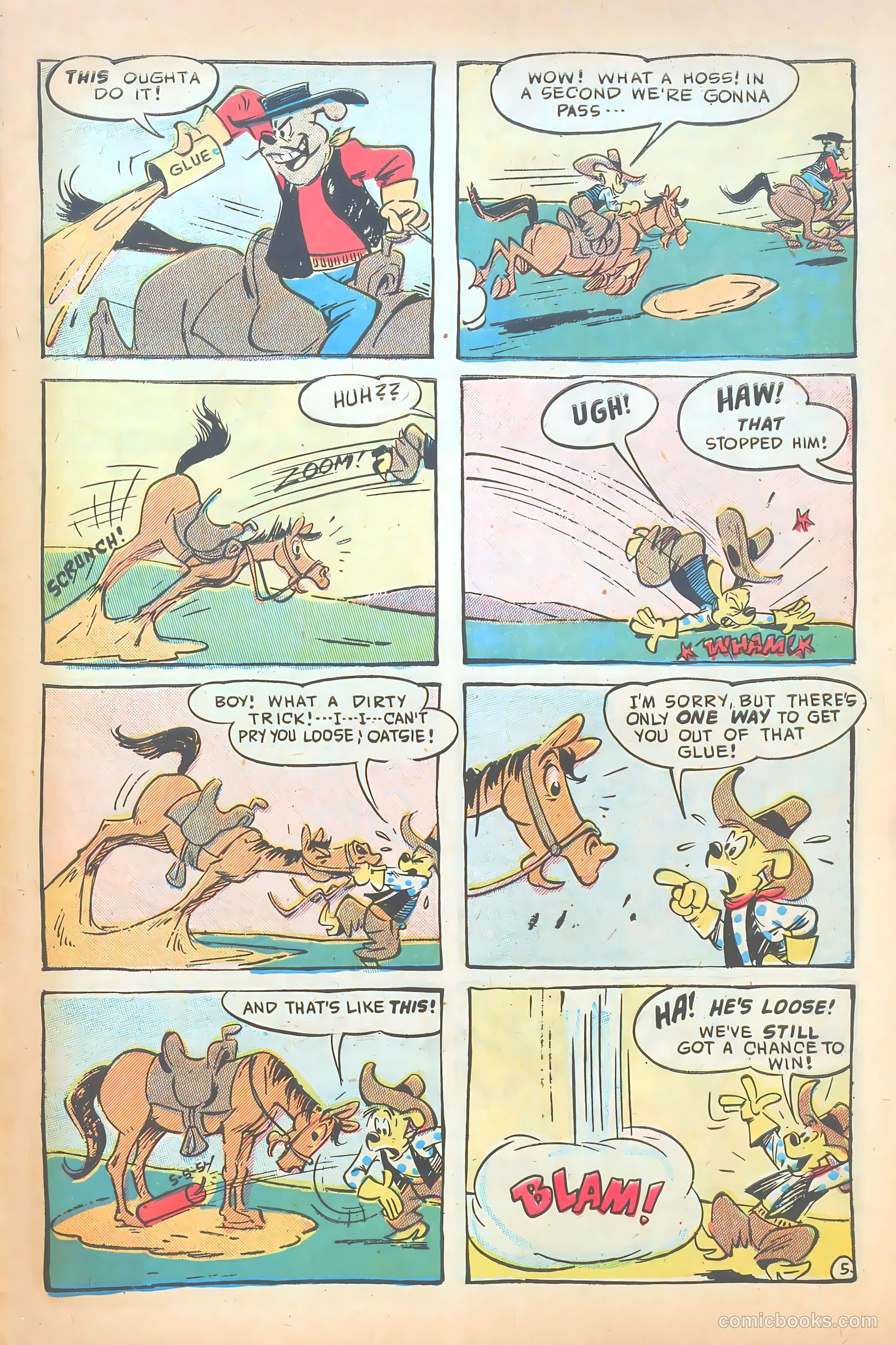 Funny Films #20 (1952) — page 31 of 36