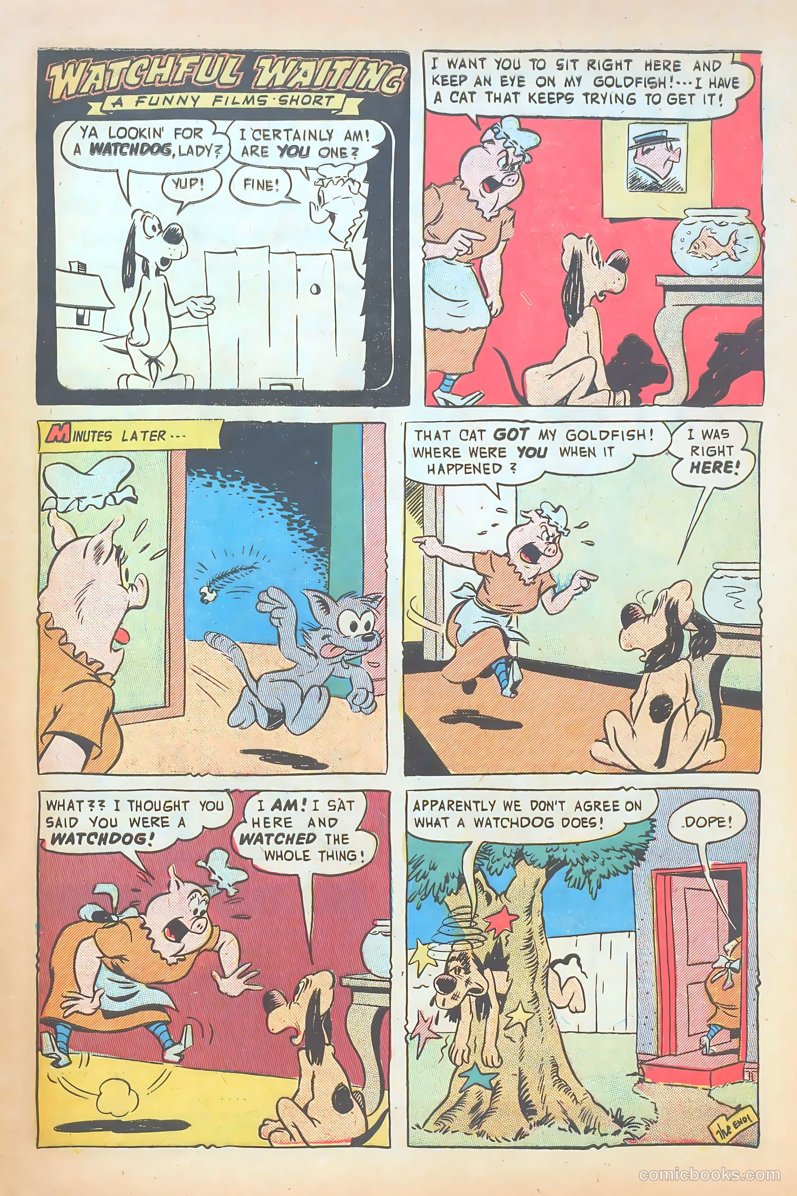 Funny Films #20 (1952) — page 33 of 36