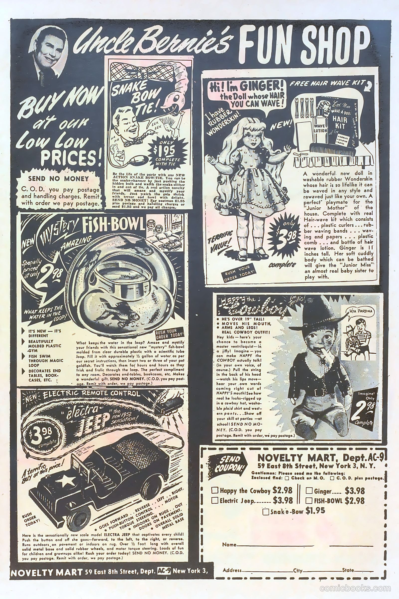 Funny Films #20 (1952) — page 35 of 36