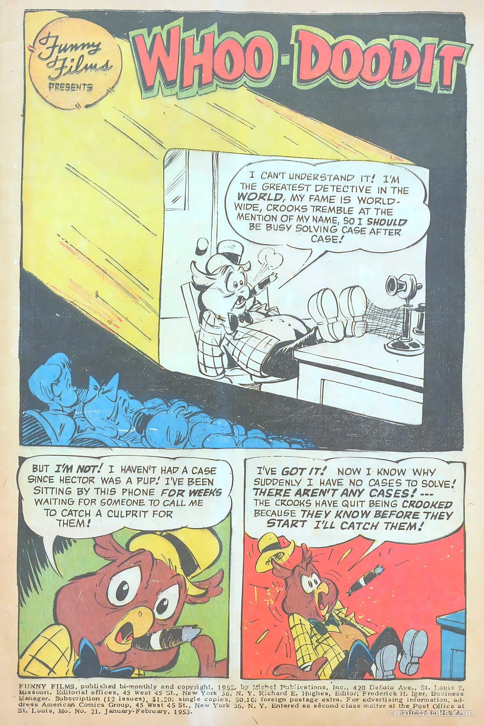 Funny Films #21 (1953) — page 3 of 36