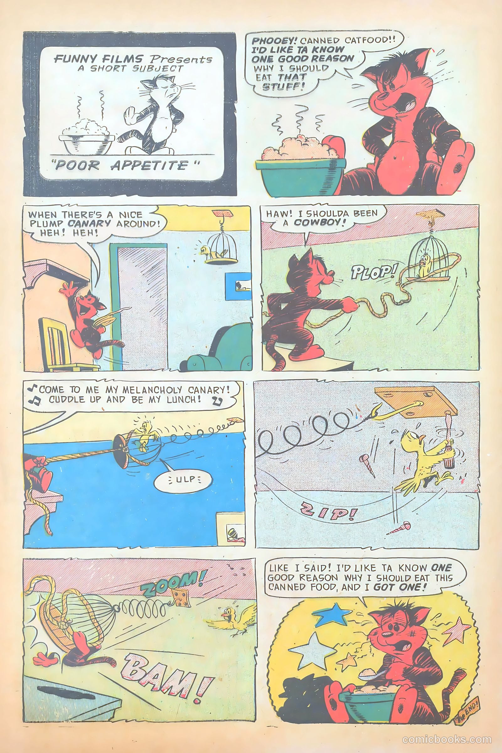 Funny Films #21 (1953) — page 34 of 36