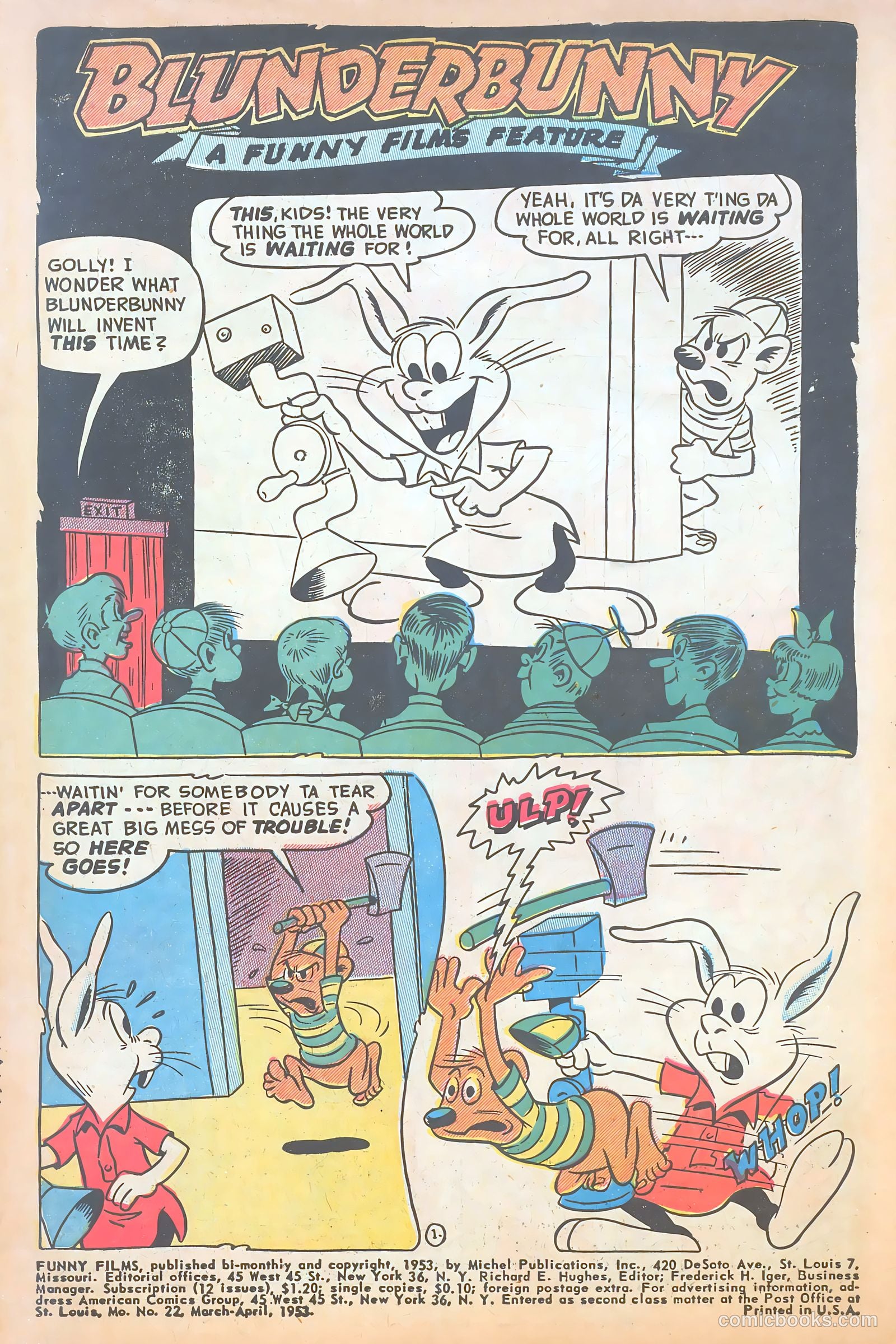 Funny Films #22 (1953) — page 3 of 36