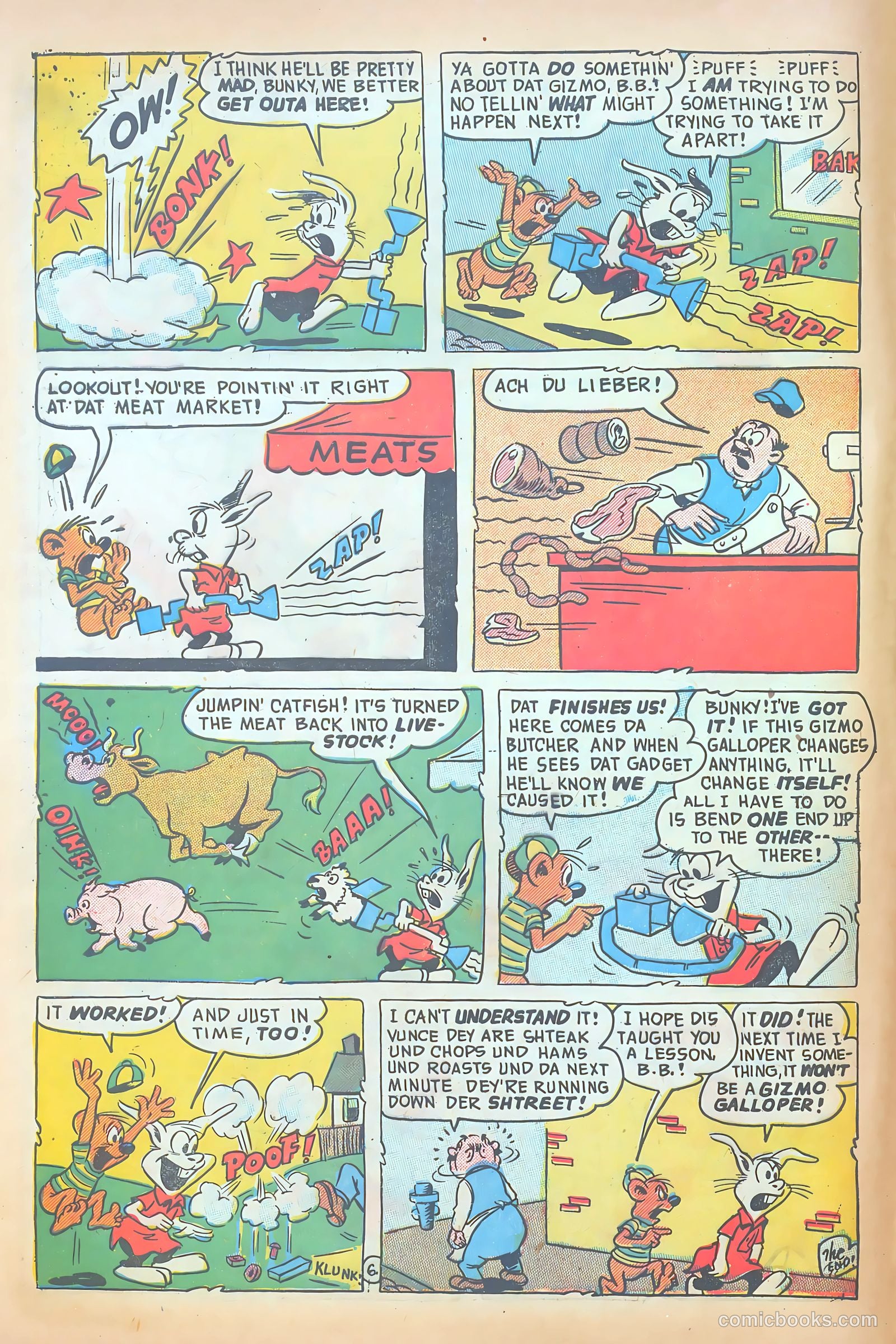 Funny Films #22 (1953) — page 8 of 36