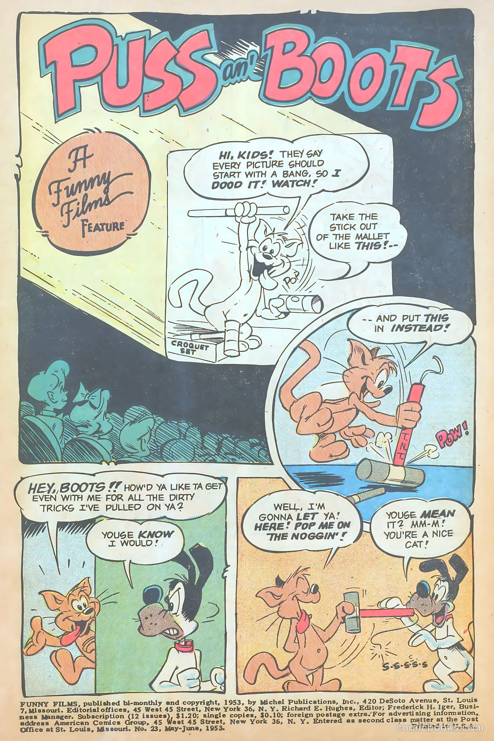 Funny Films #23 (1953) — page 3 of 36