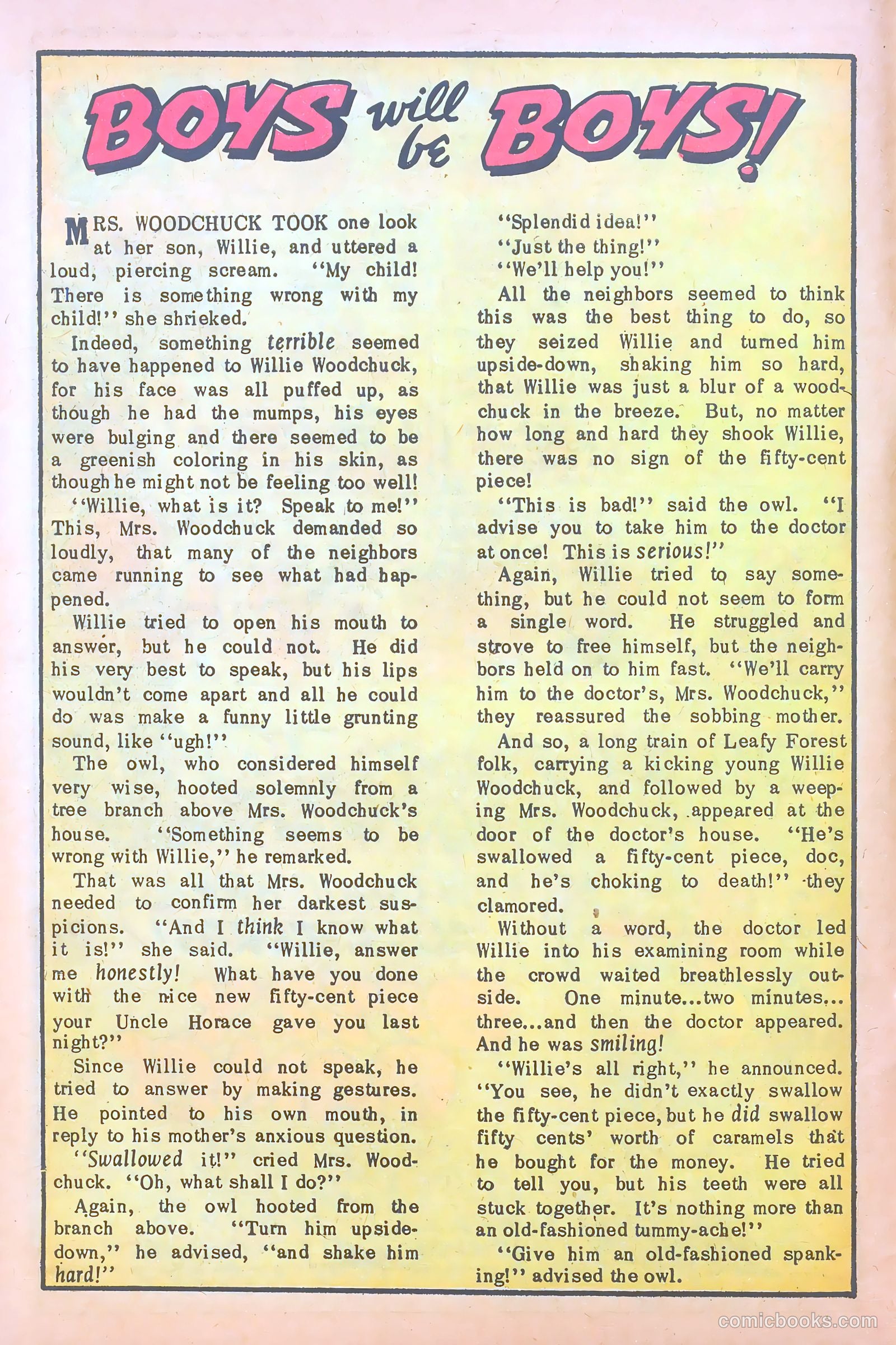Funny Films #23 (1953) — page 10 of 36
