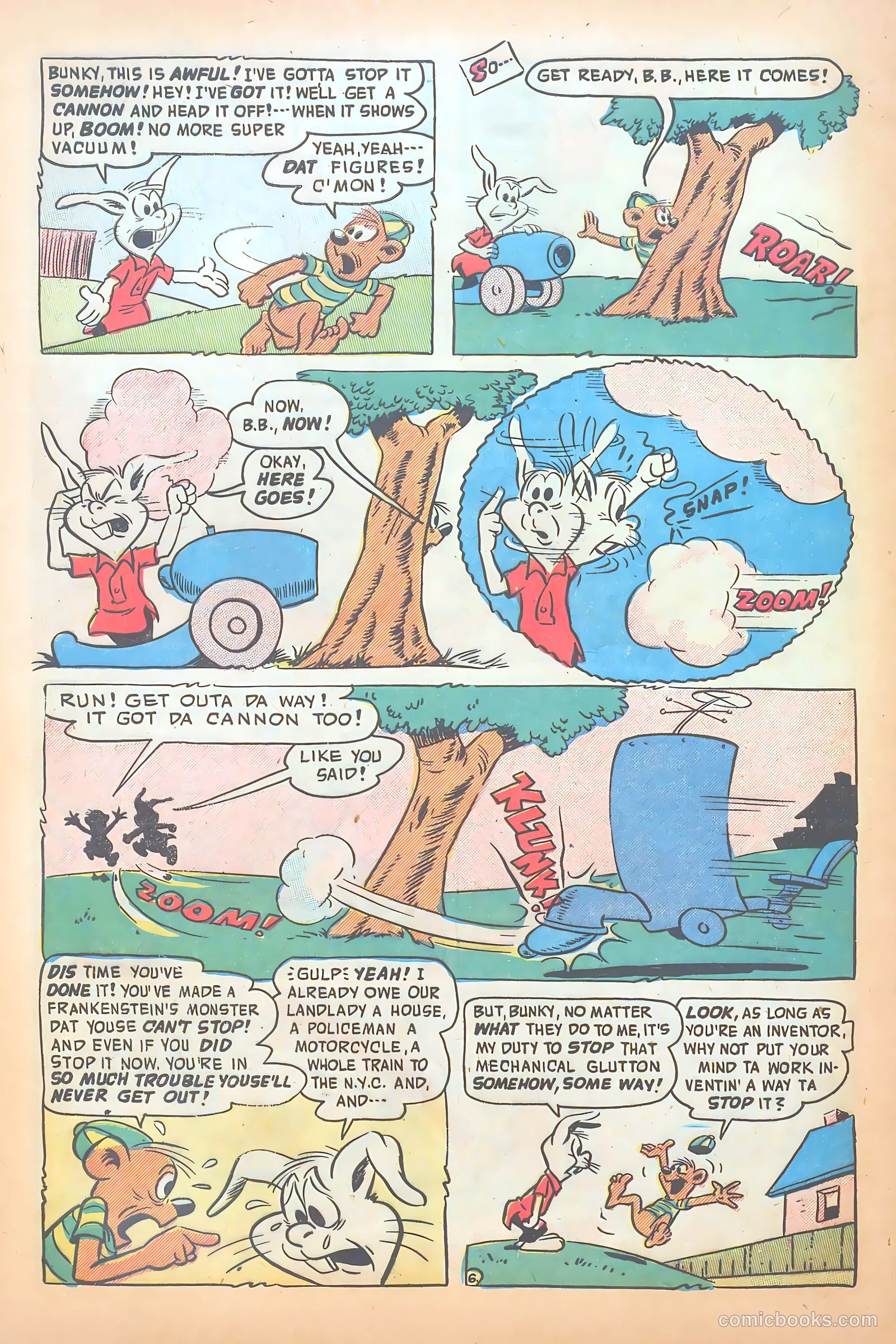 Funny Films #23 (1953) — page 32 of 36