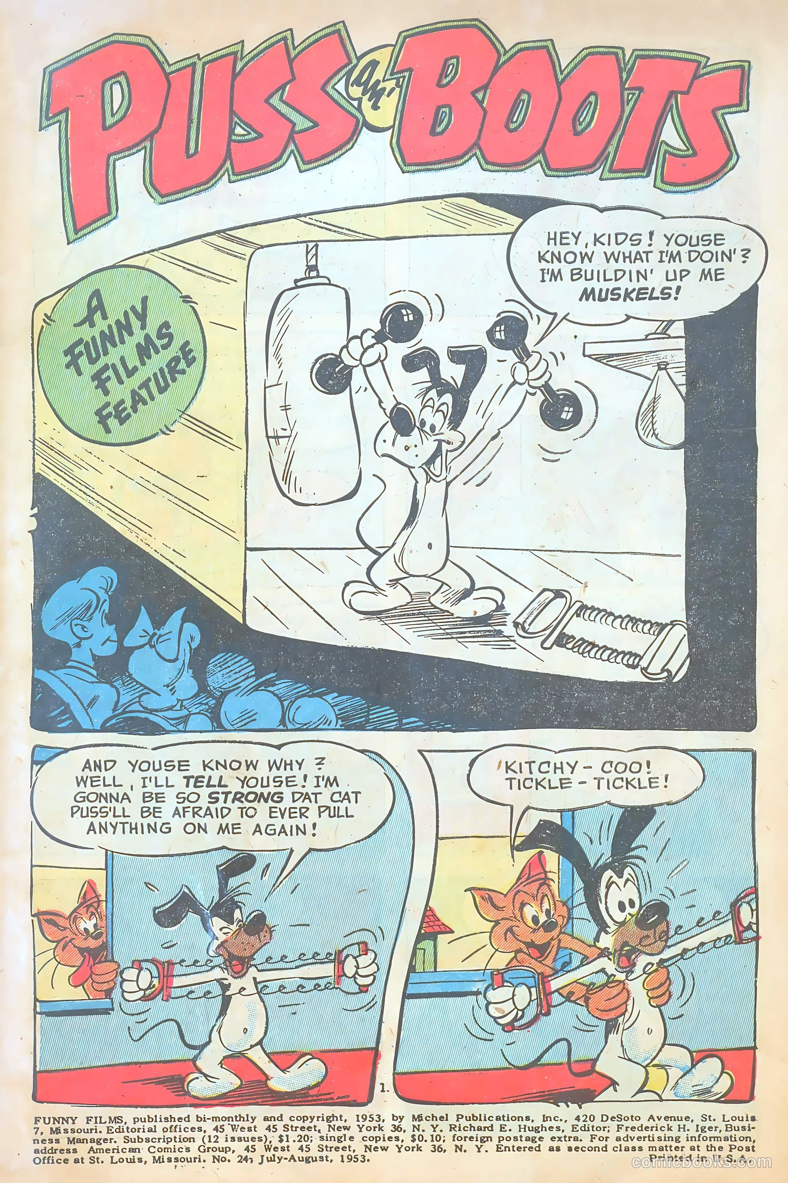 Funny Films #24 (1953) — page 3 of 36