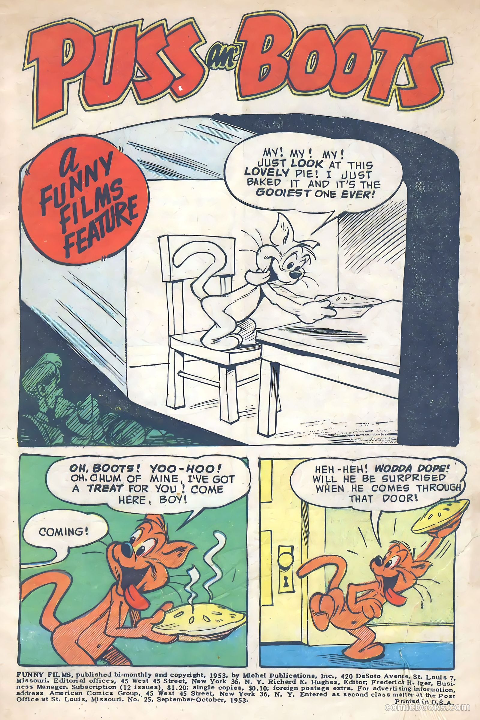 Funny Films #25 (1953) — page 3 of 36
