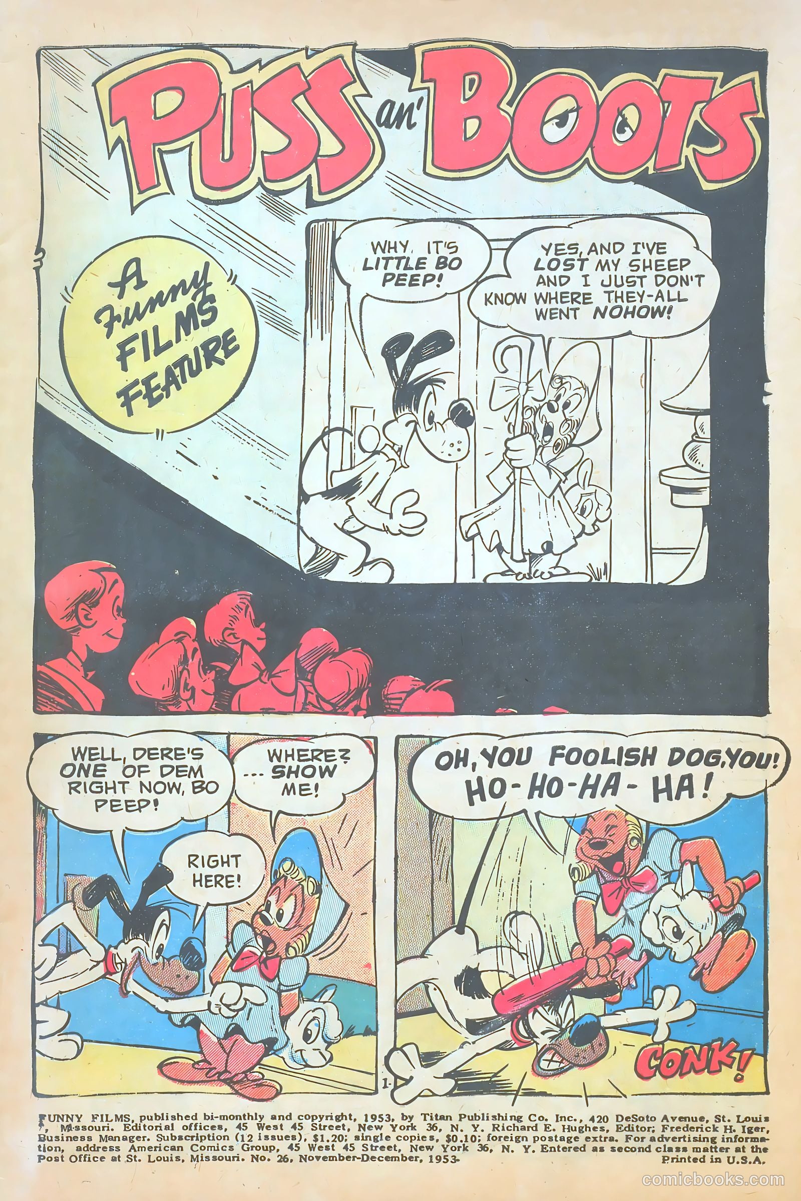 Funny Films #26 (1953) — page 3 of 36