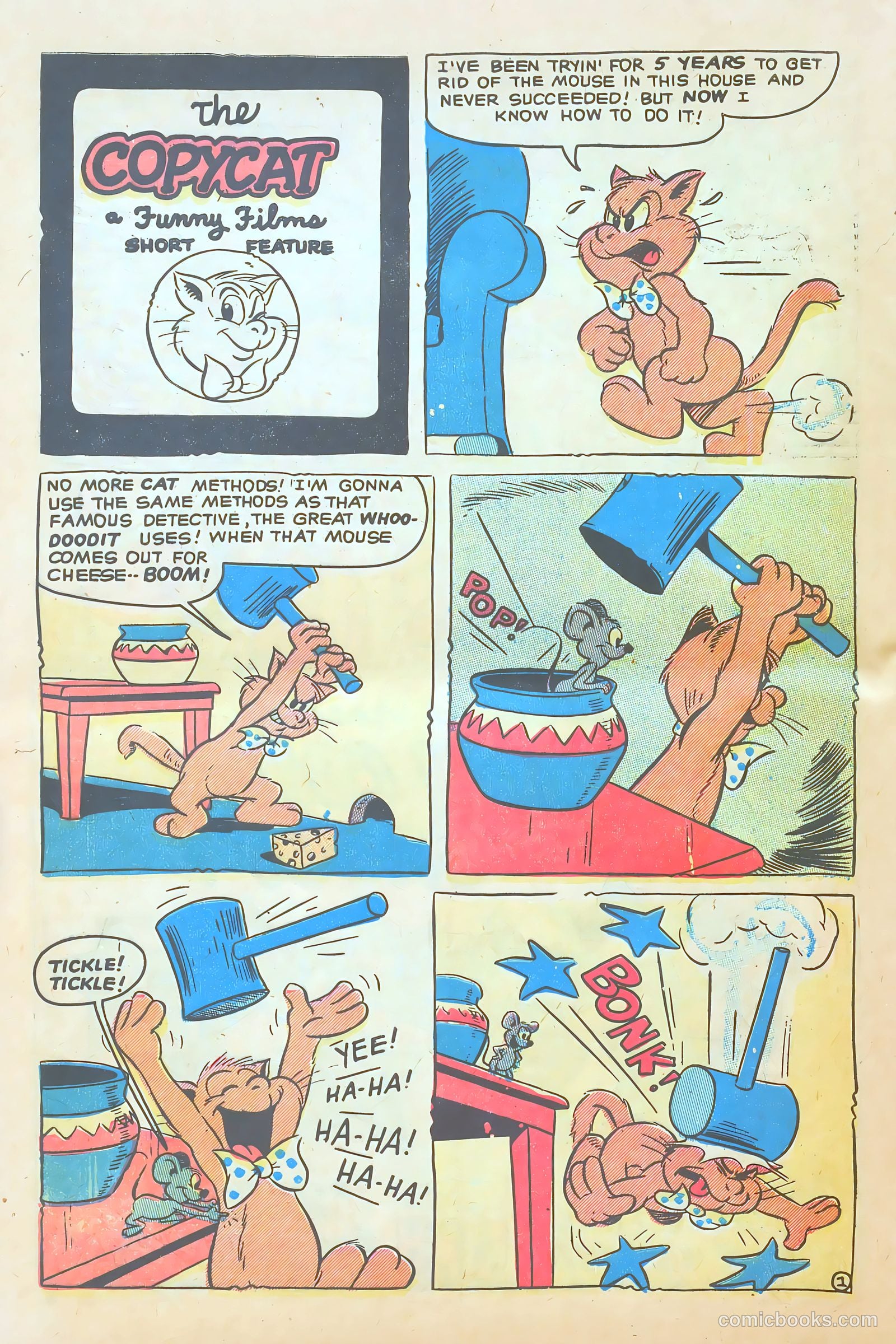Funny Films #26 (1953) — page 32 of 36