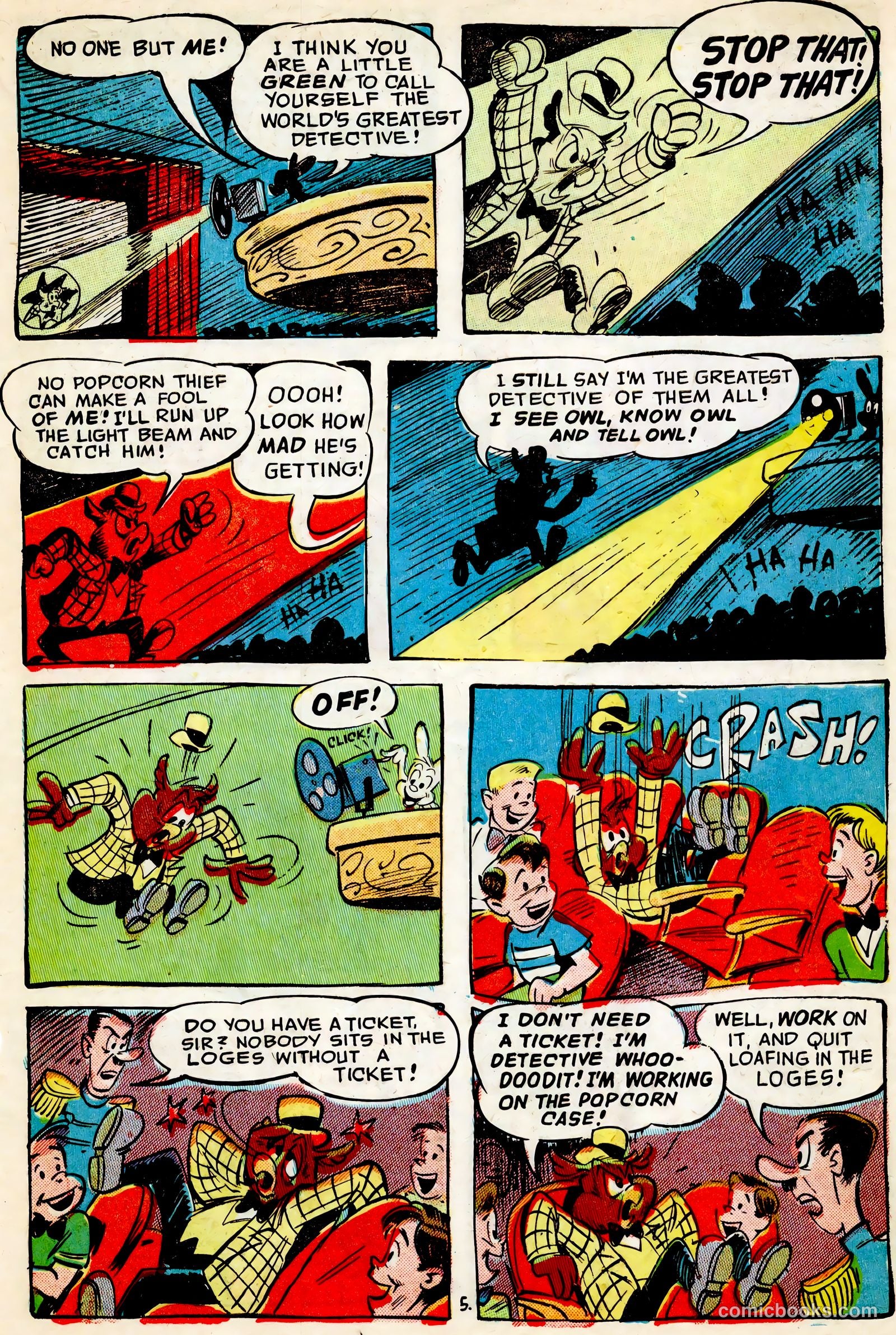 Funny Films #27 (1954) — page 31 of 36