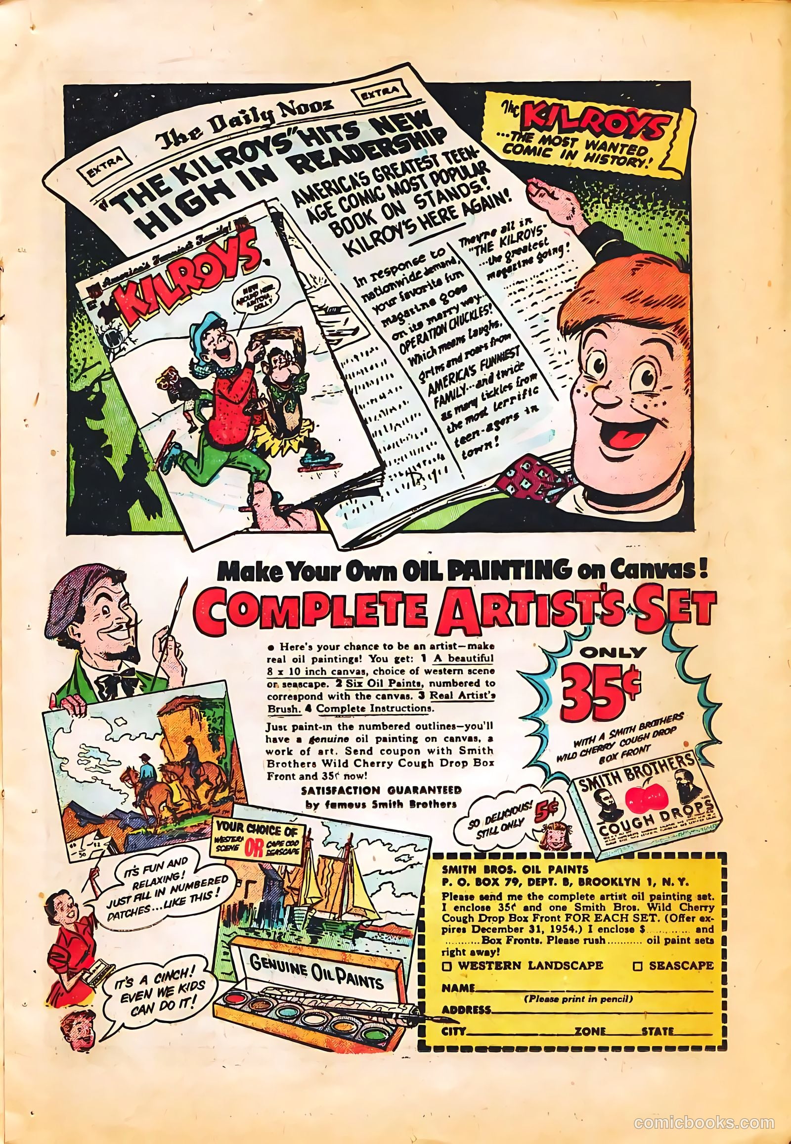 Funny Films #28 (1954) — page 17 of 36