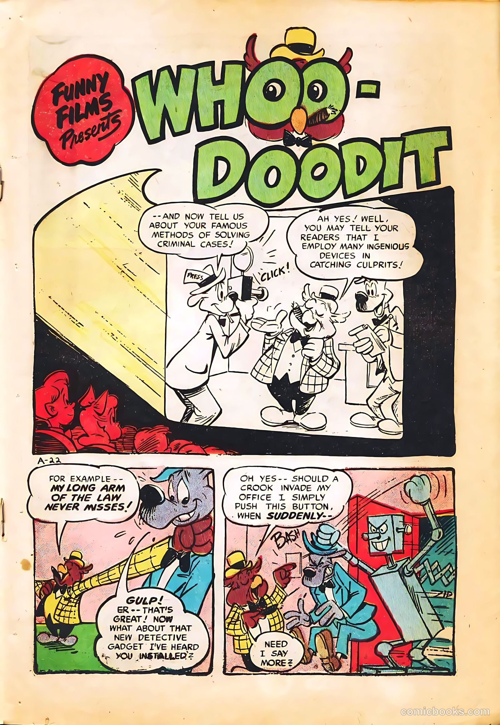 Funny Films #28 (1954) — page 19 of 36