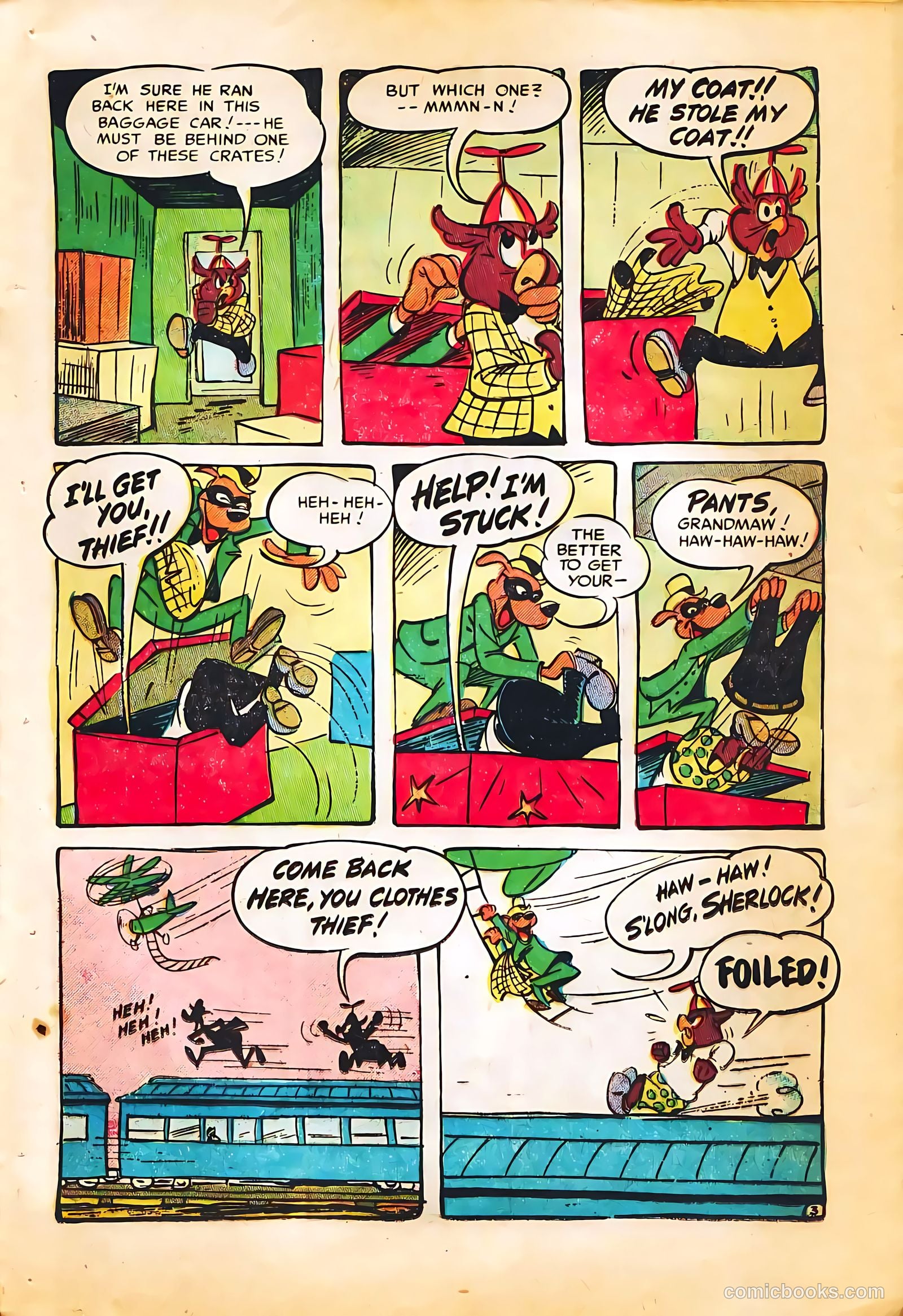 Funny Films #28 (1954) — page 21 of 36