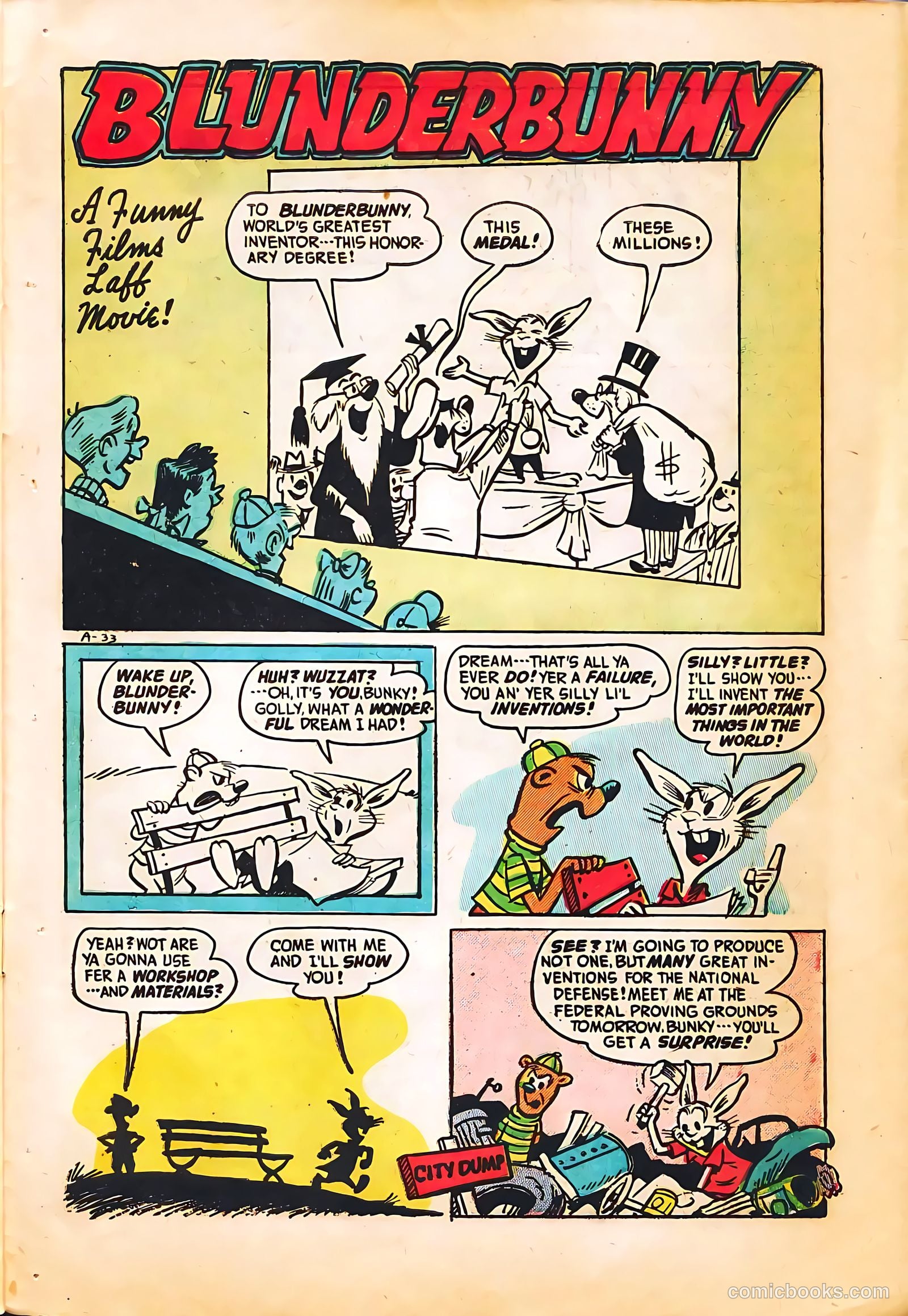 Funny Films #28 (1954) — page 27 of 36