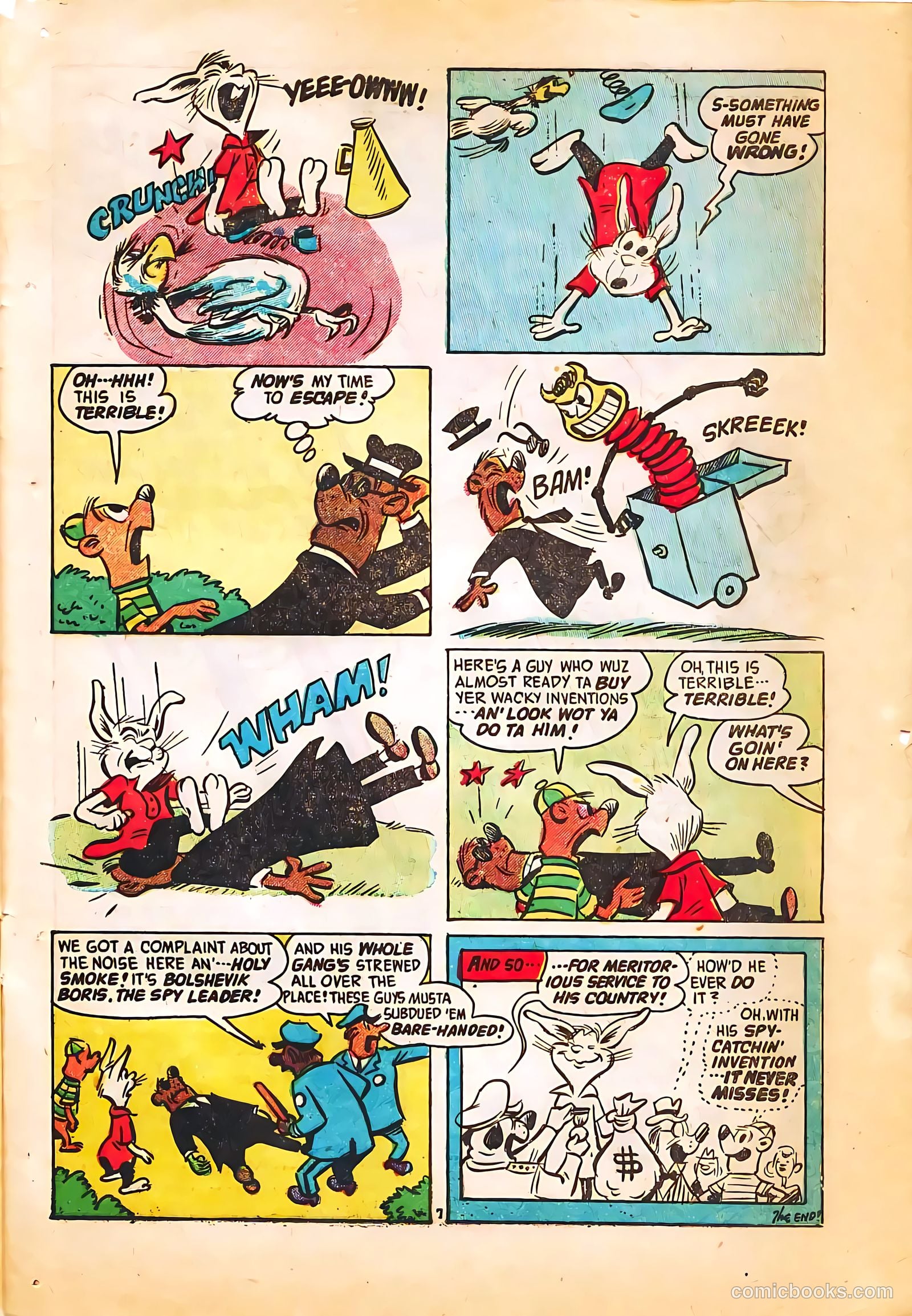 Funny Films #28 (1954) — page 33 of 36