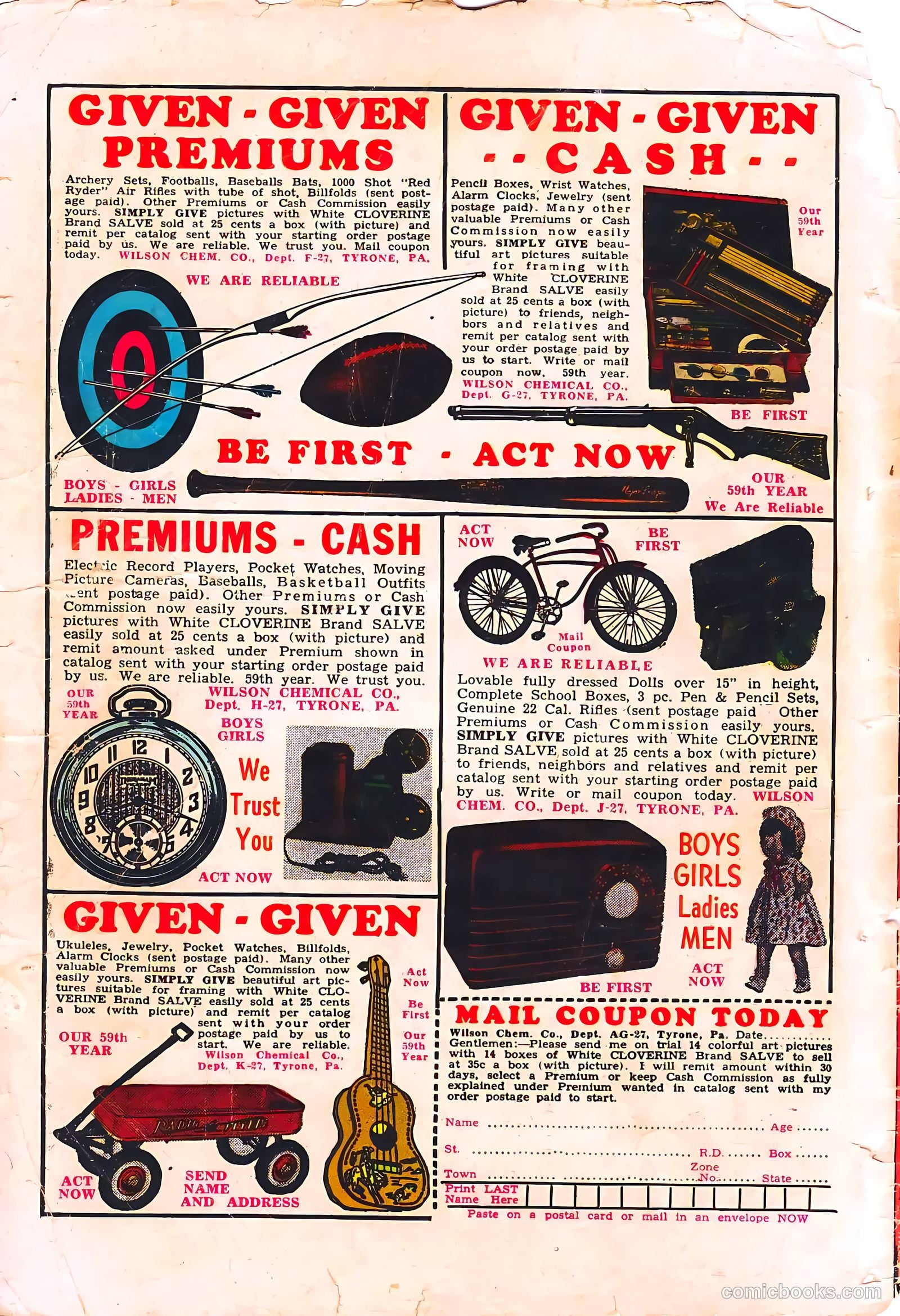 Funny Films #28 (1954) — page 36 of 36