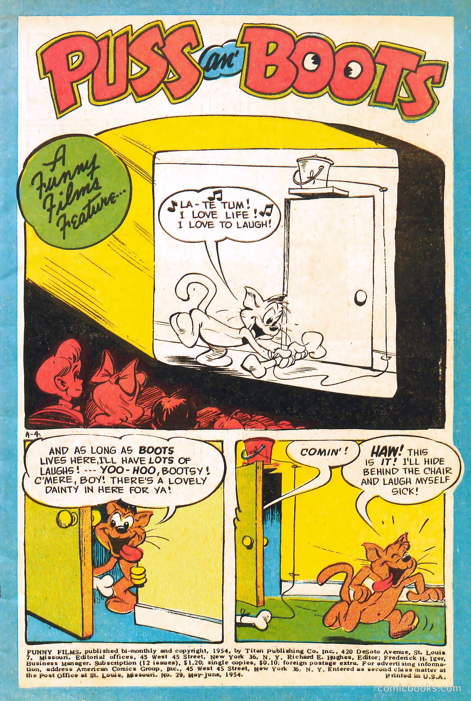 Funny Films #29 (1954) — page 3 of 36