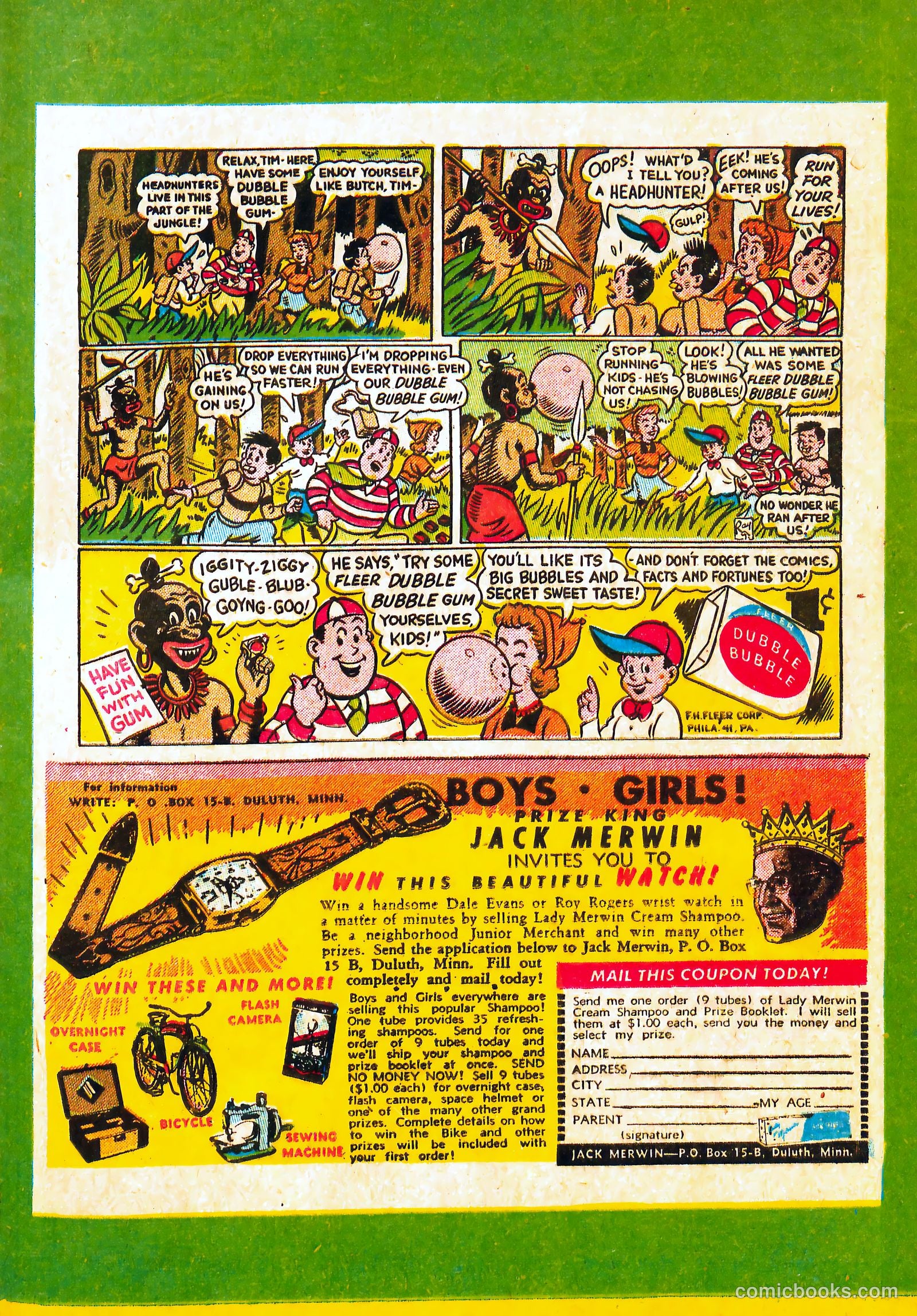 Funny Films #29 (1954) — page 25 of 36