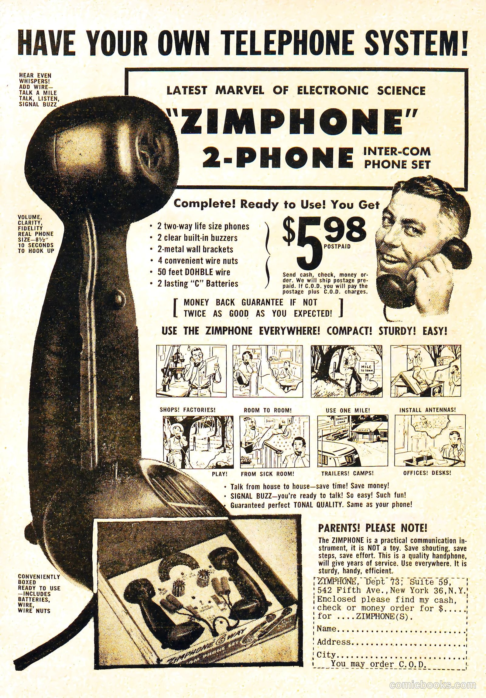 Funny Films #29 (1954) — page 35 of 36