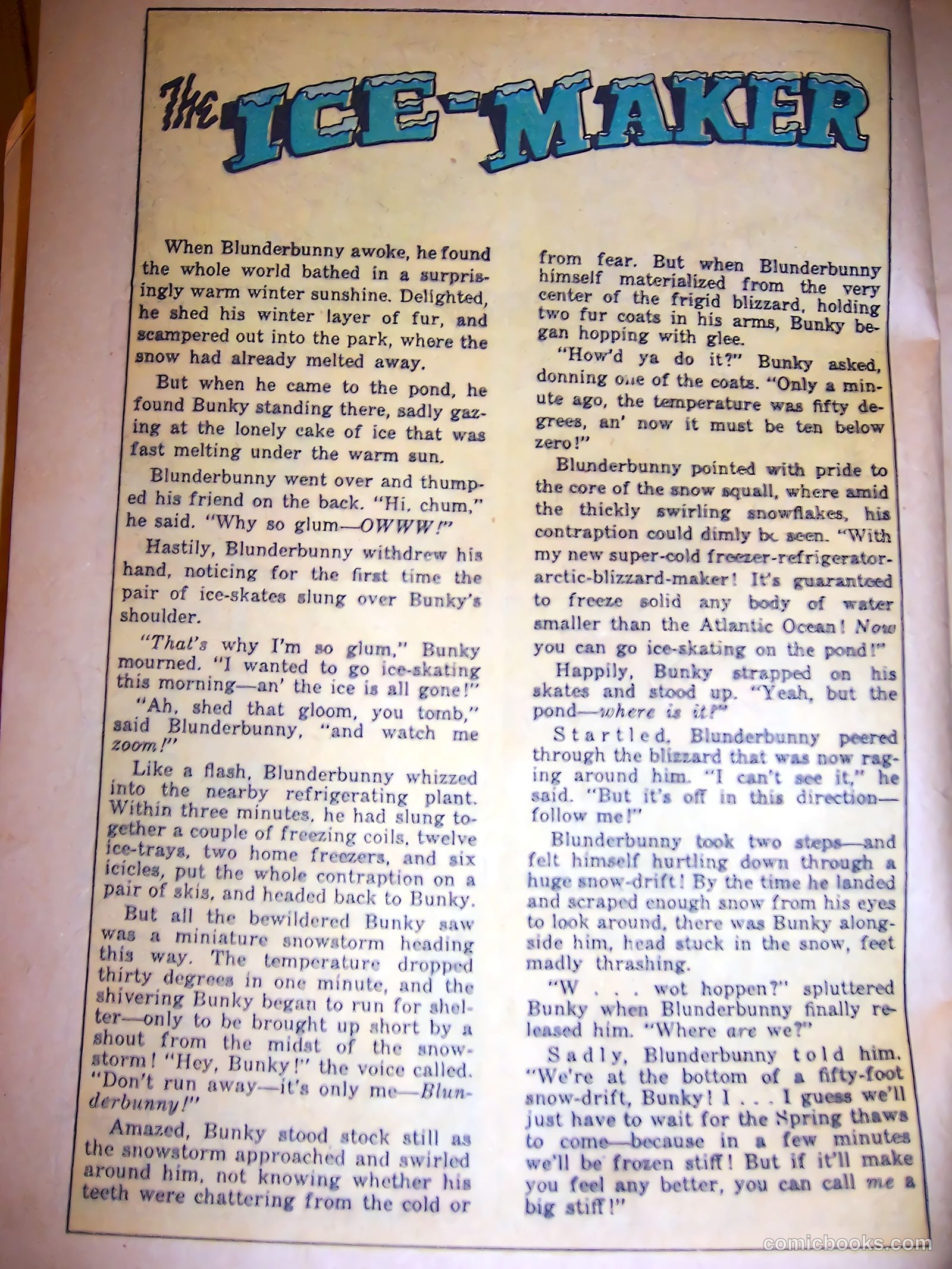 Funny Films #4 (1950) — page 12 of 54