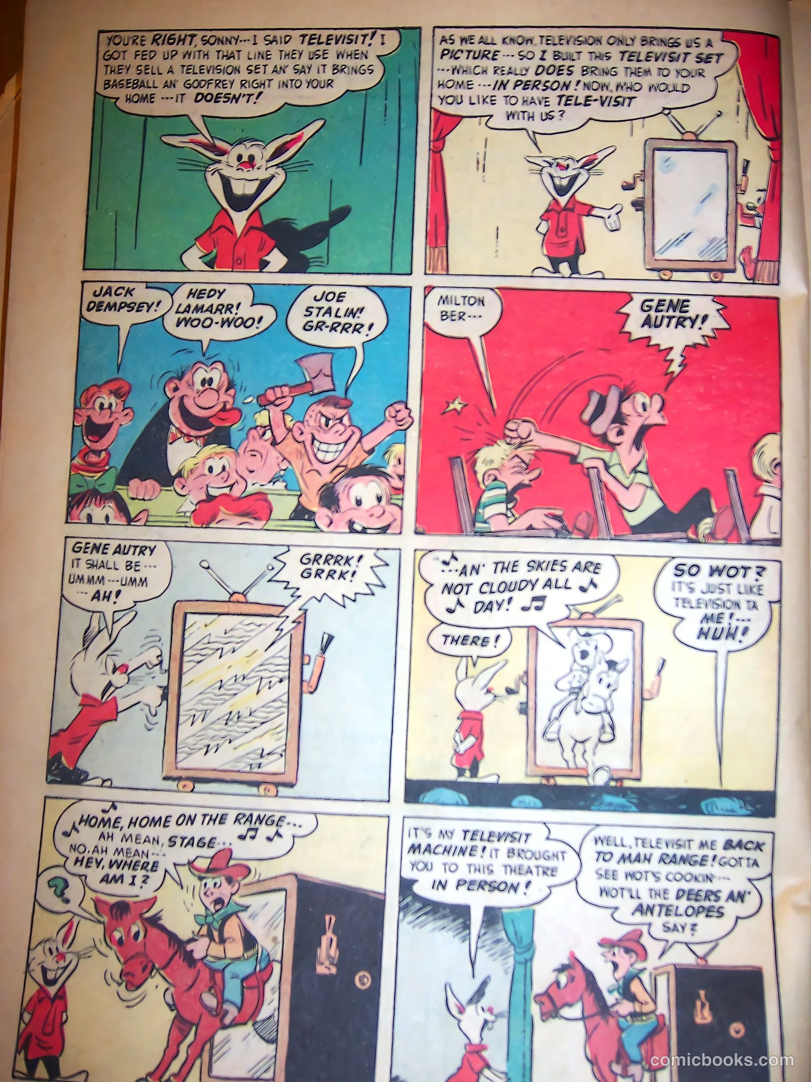 Funny Films #4 (1950) — page 16 of 54