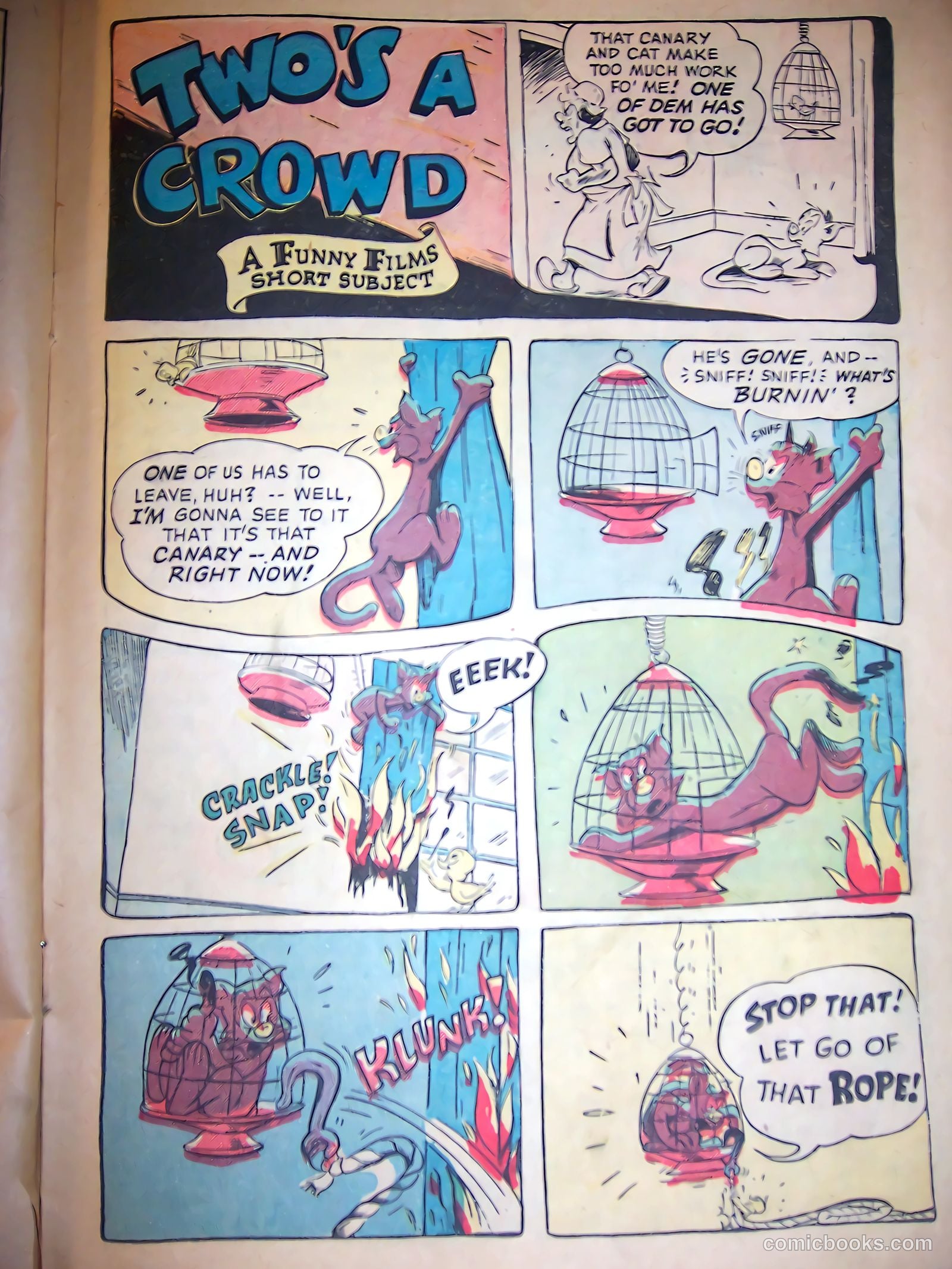 Funny Films #4 (1950) — page 23 of 54
