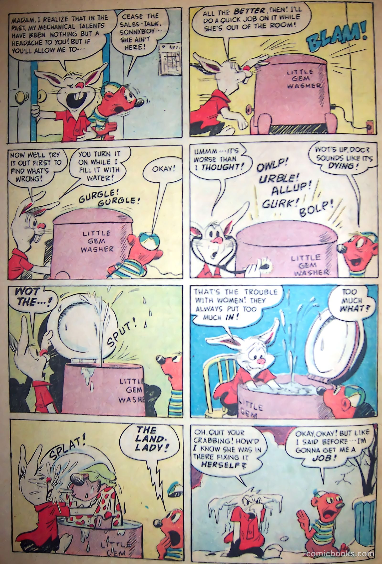Funny Films #4 (1950) — page 42 of 54