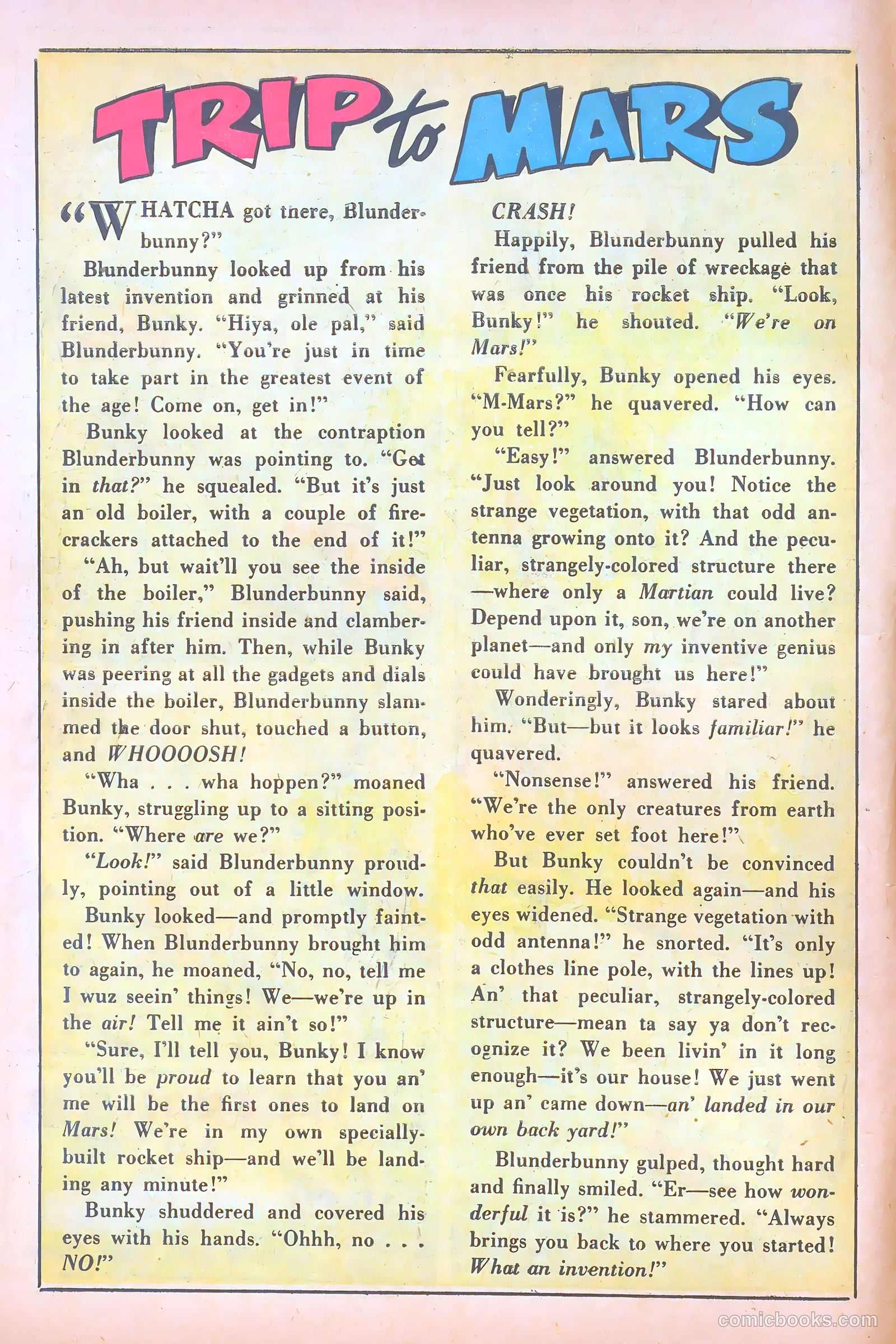 Funny Films #5 (1950) — page 10 of 52
