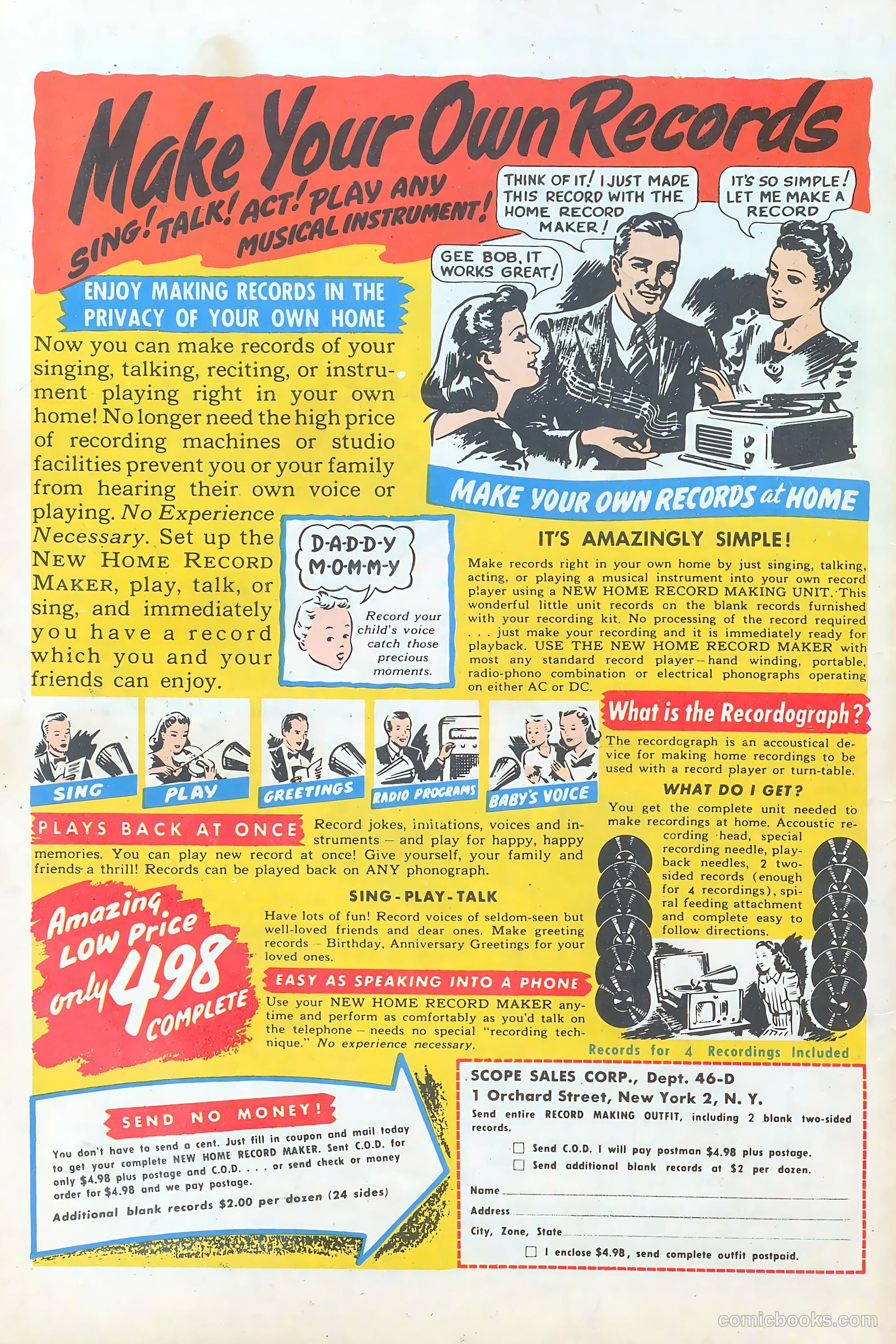 Funny Films #5 (1950) — page 52 of 52
