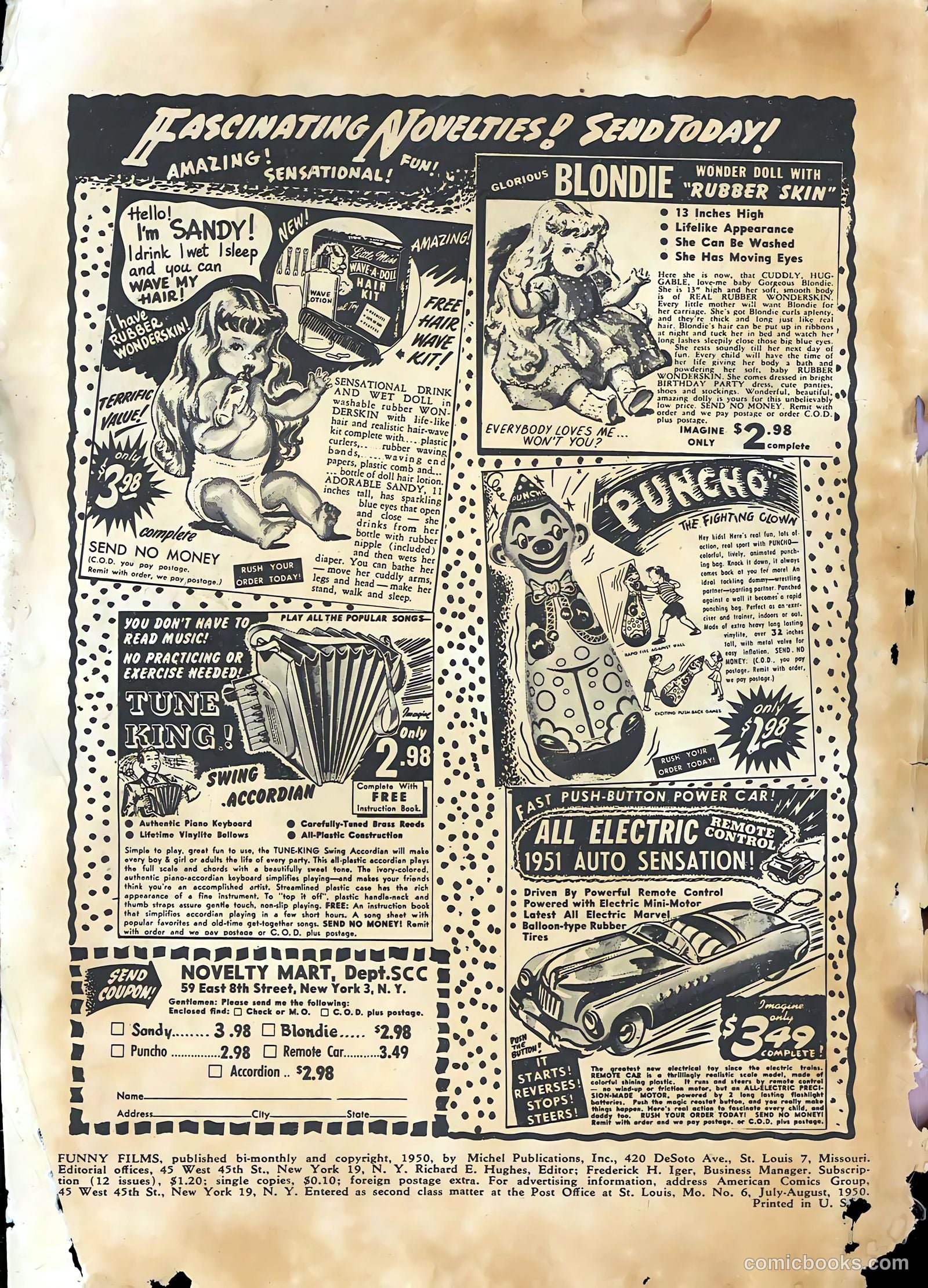Funny Films #6 (1950) — page 2 of 52