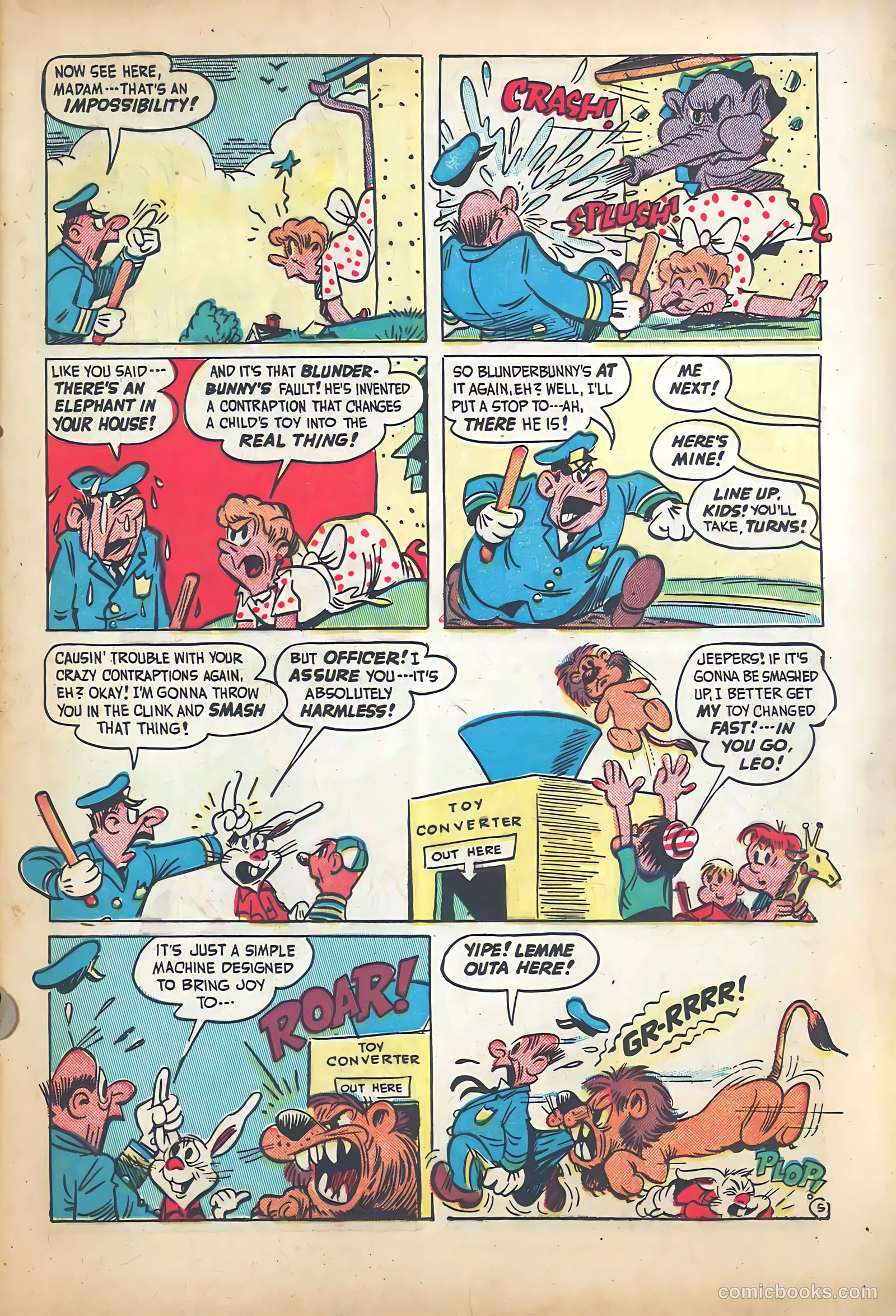 Funny Films #6 (1950) — page 23 of 52