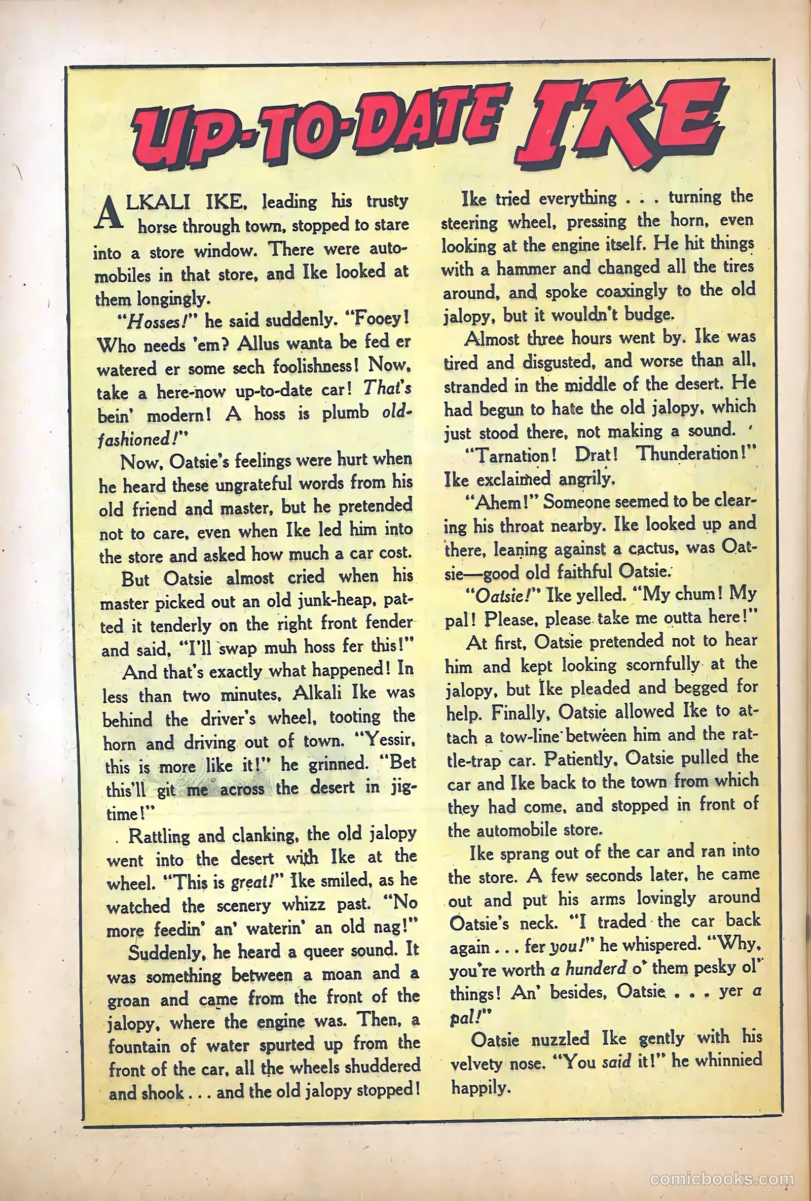 Funny Films #6 (1950) — page 34 of 52