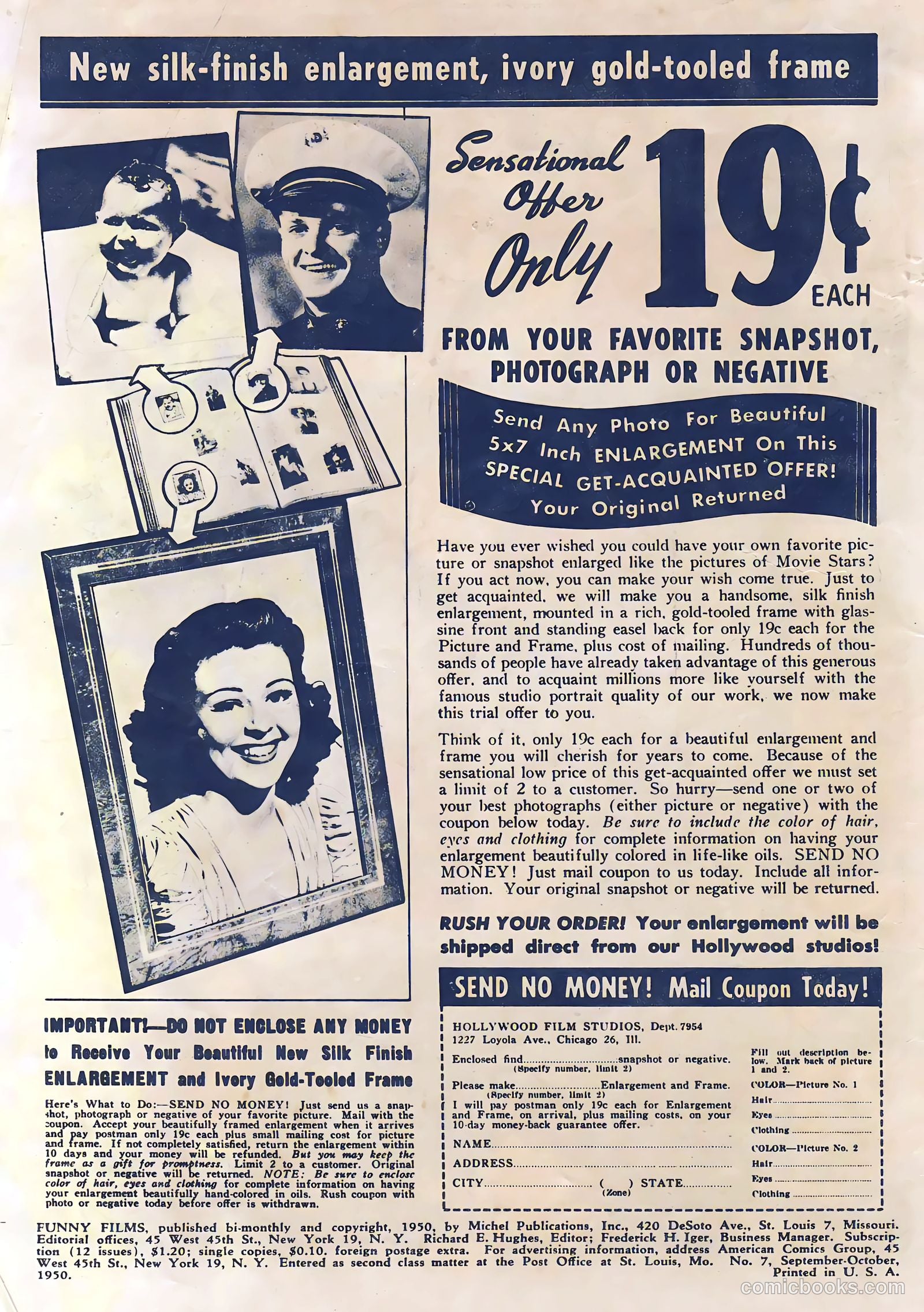 Funny Films #7 (1950) — page 2 of 52