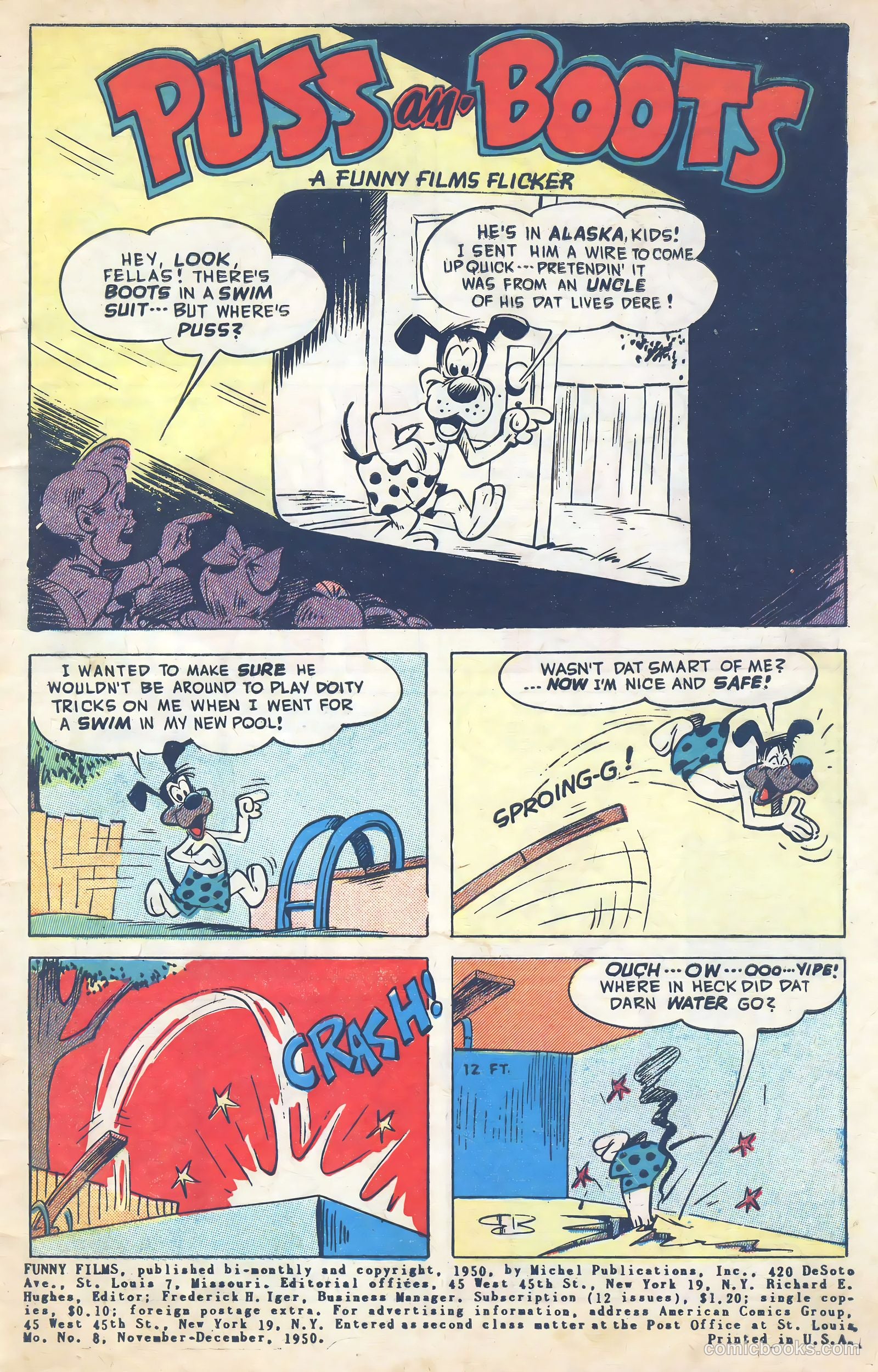 Funny Films #8 (1950) — page 3 of 52