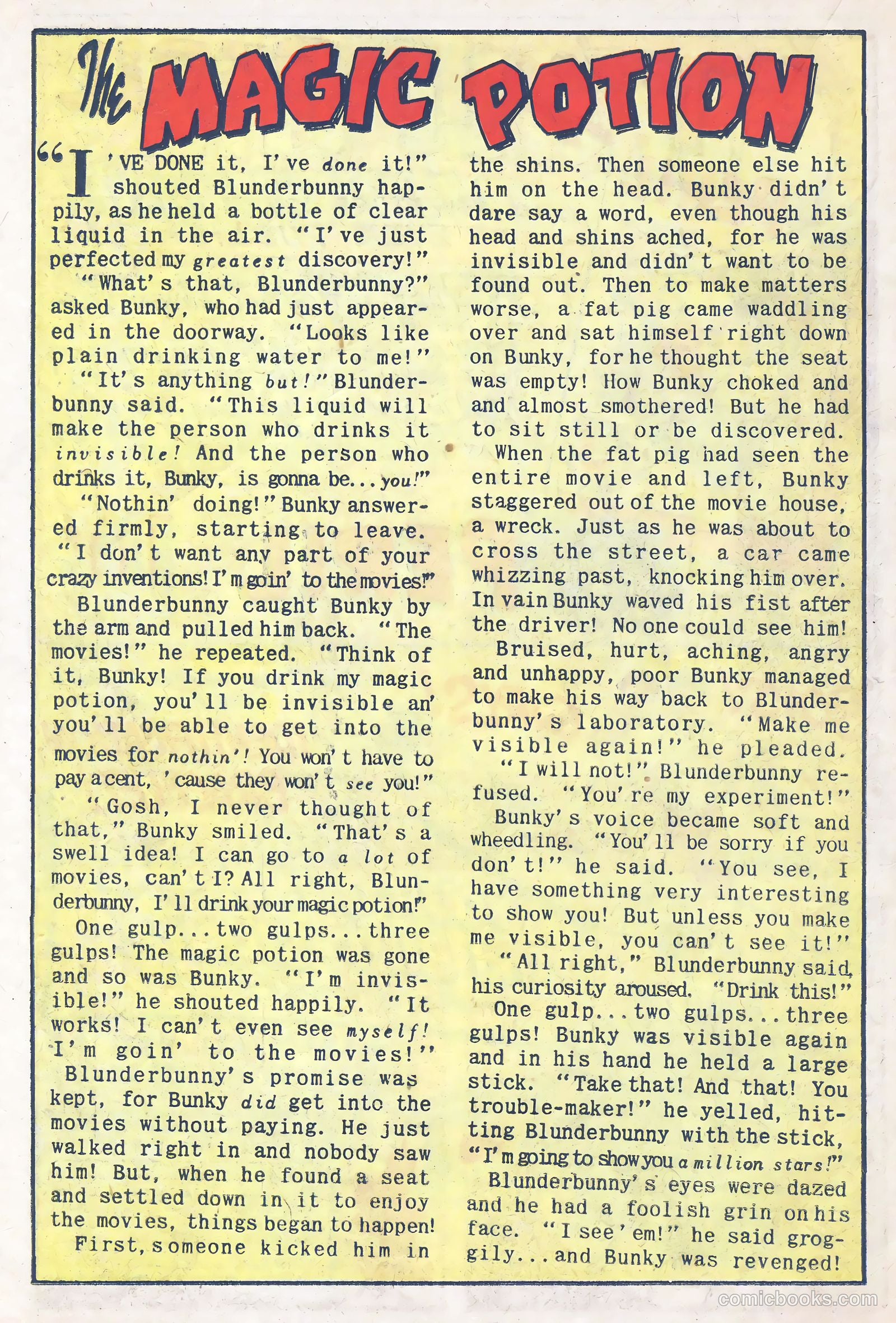 Funny Films #8 (1950) — page 18 of 52