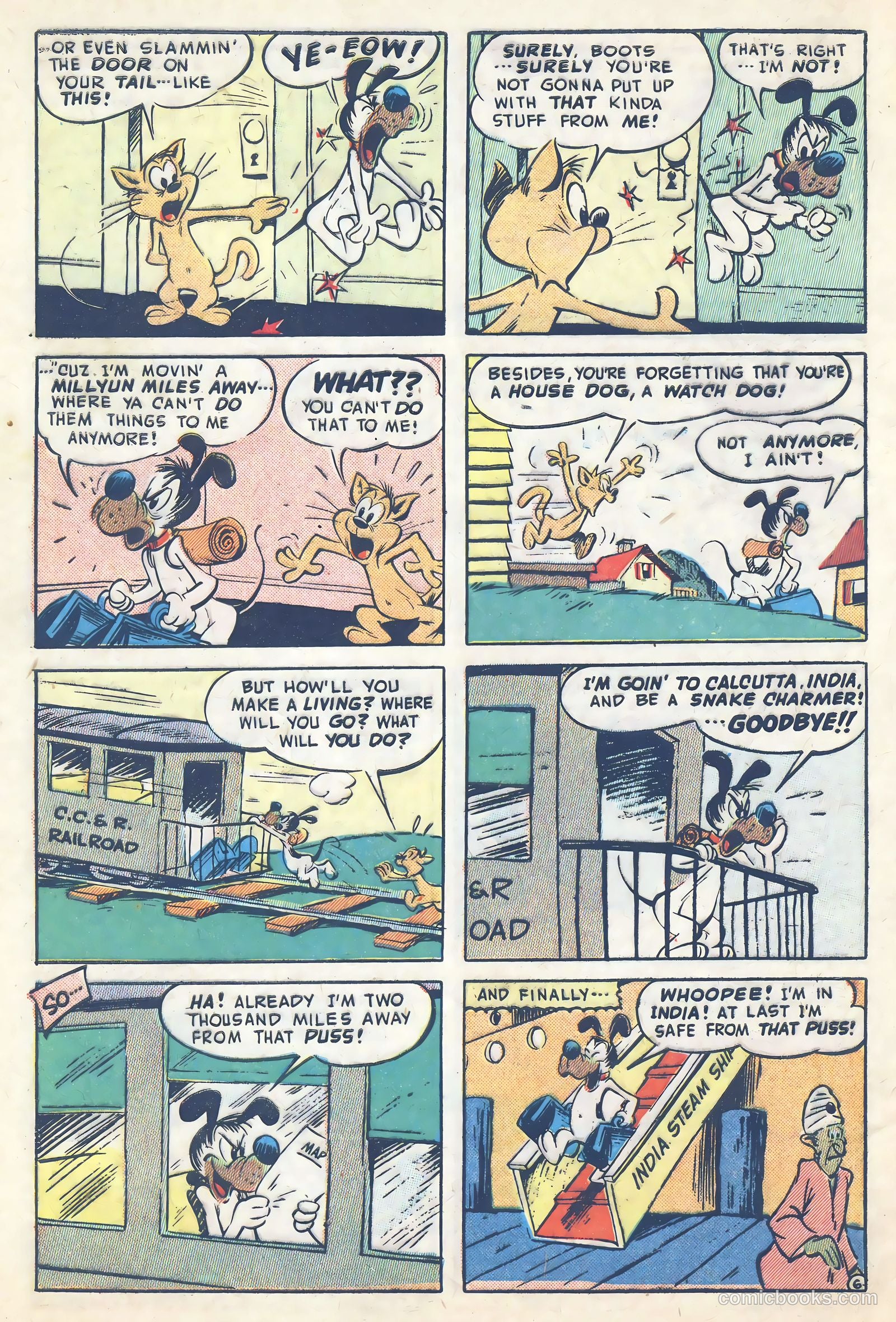 Funny Films #8 (1950) — page 40 of 52