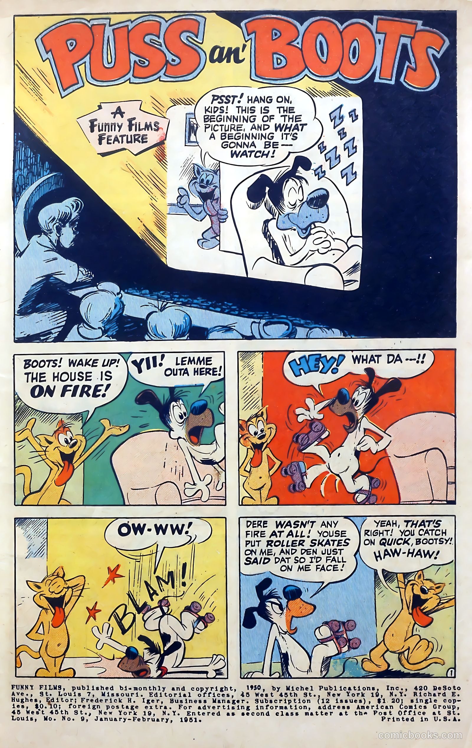 Funny Films #9 (1951) — page 3 of 52