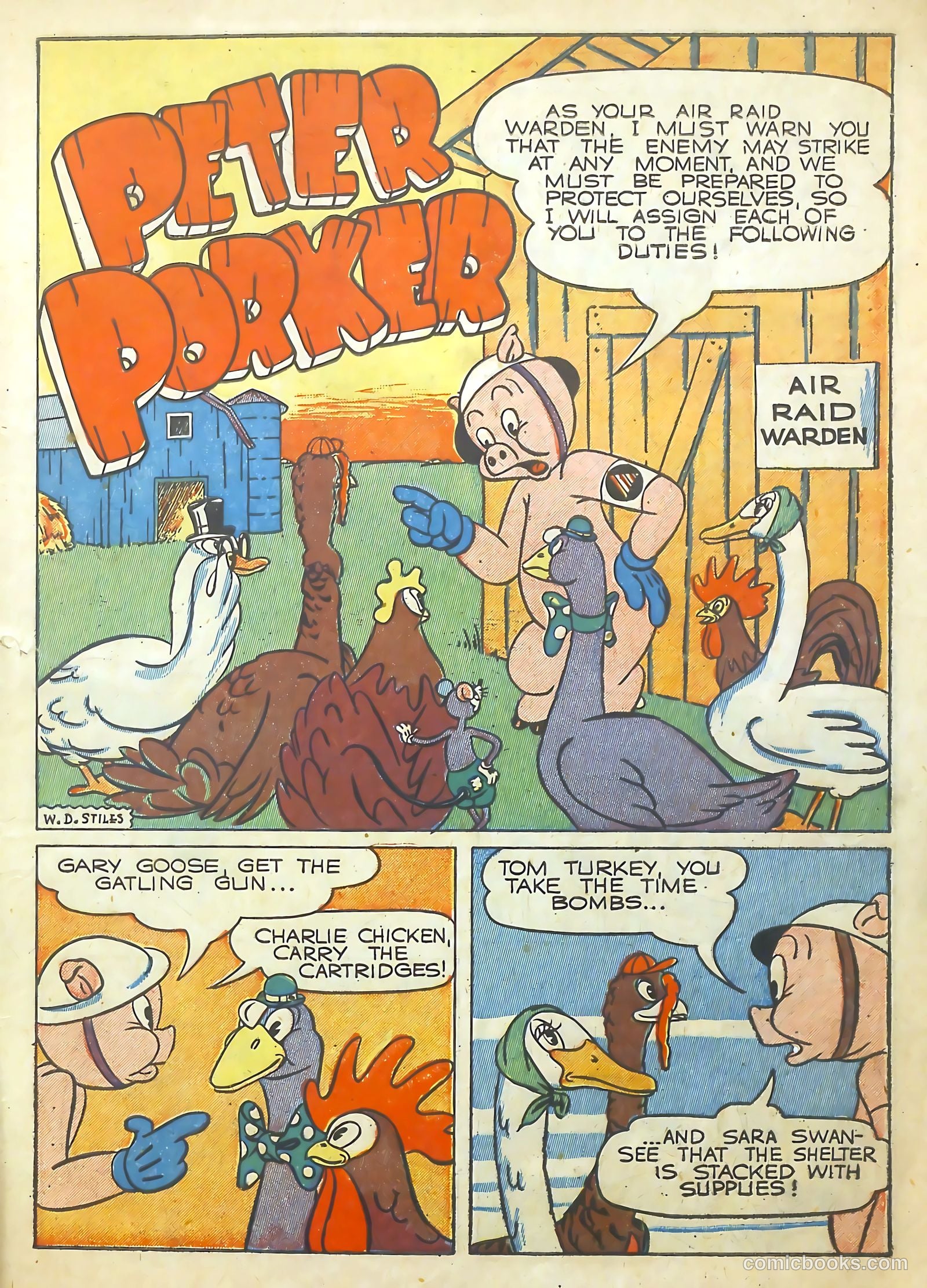 Funny Funnies #1 (1943) — page 3 of 58