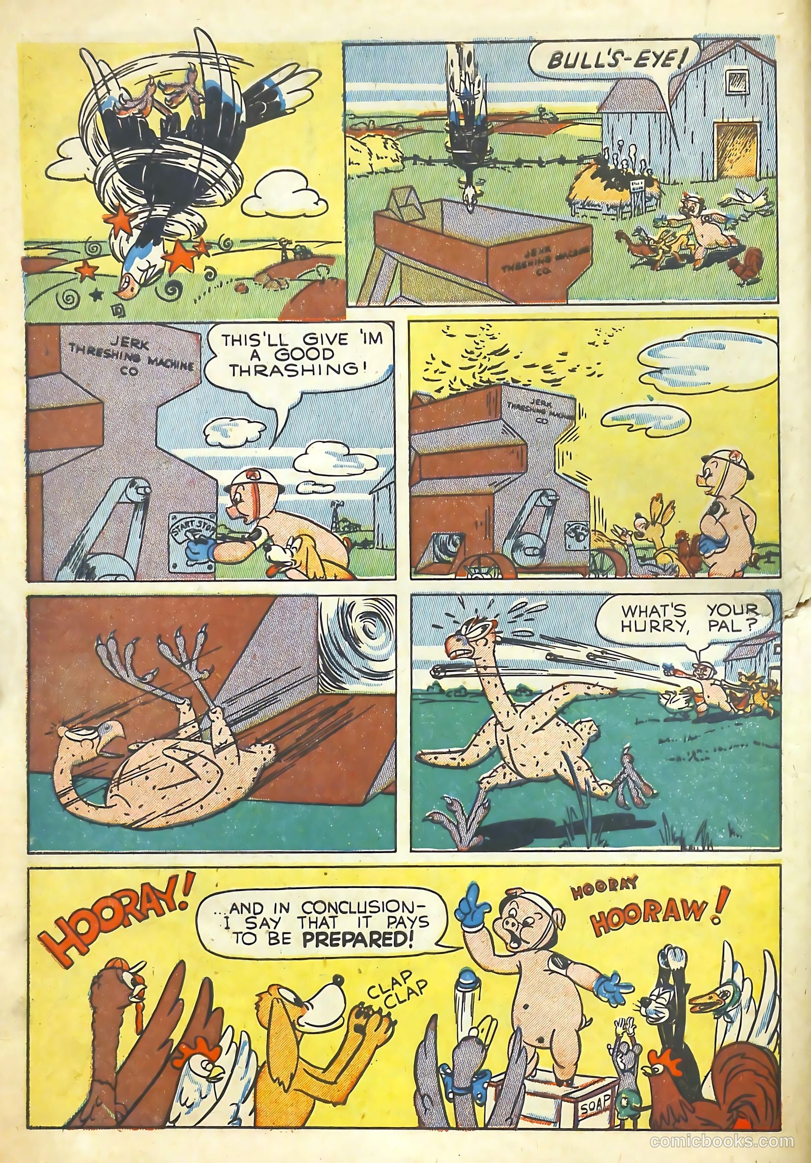 Funny Funnies #1 (1943) — page 8 of 58