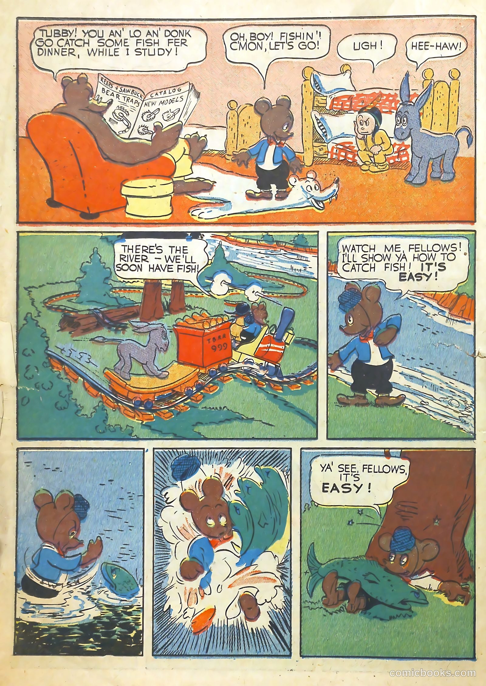 Funny Funnies #1 (1943) — page 32 of 58